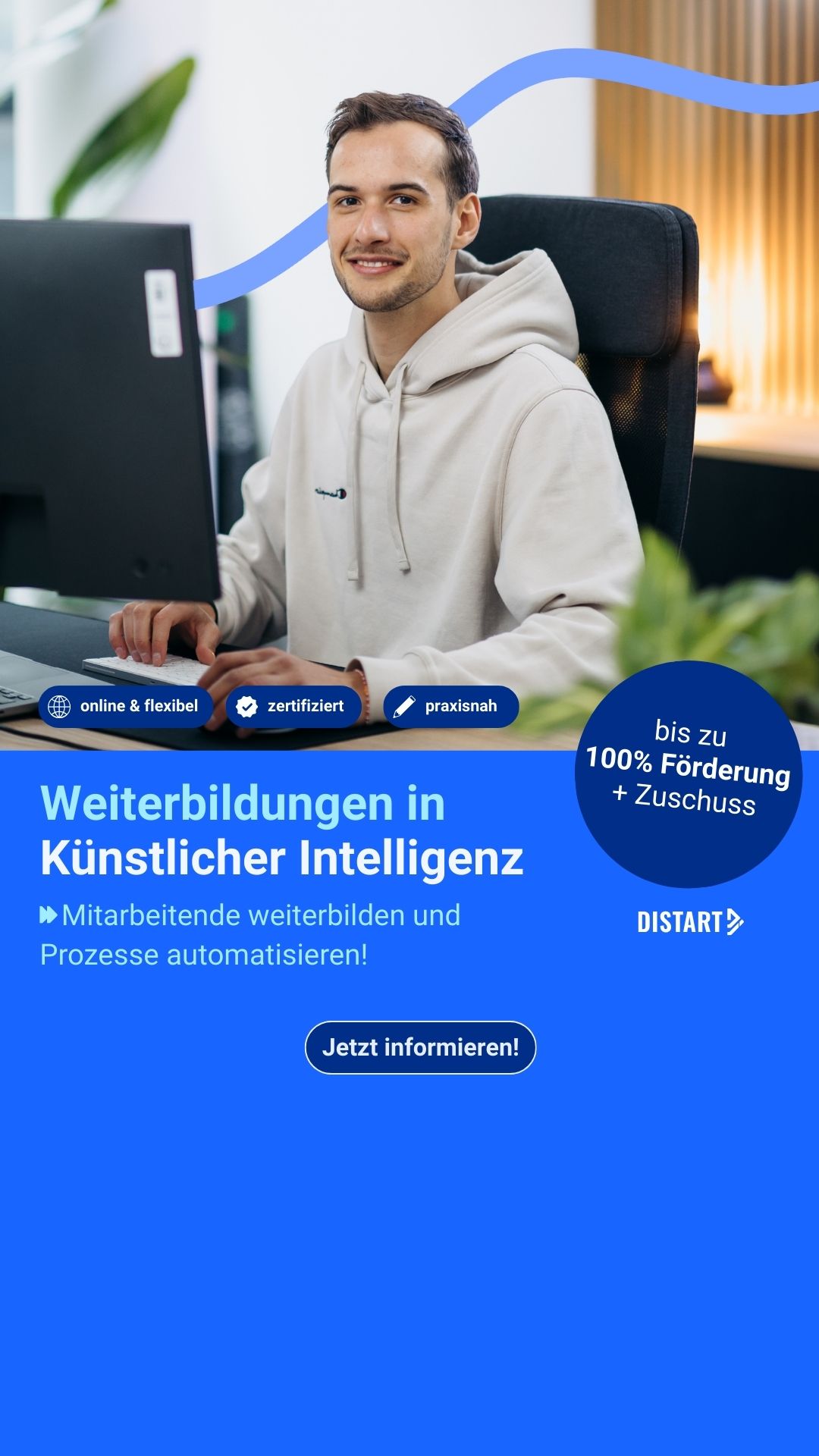 Distart Facebook ad