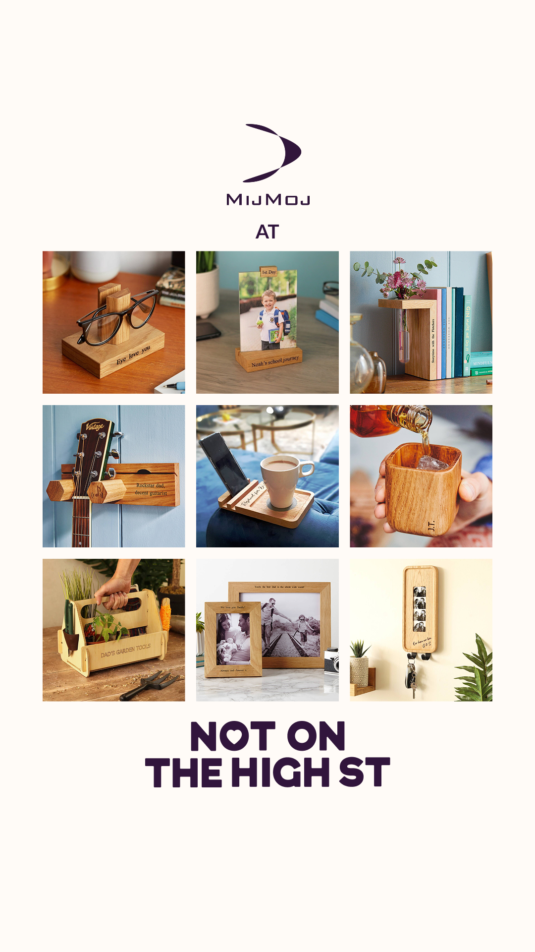 notonthehighstreet Facebook ad