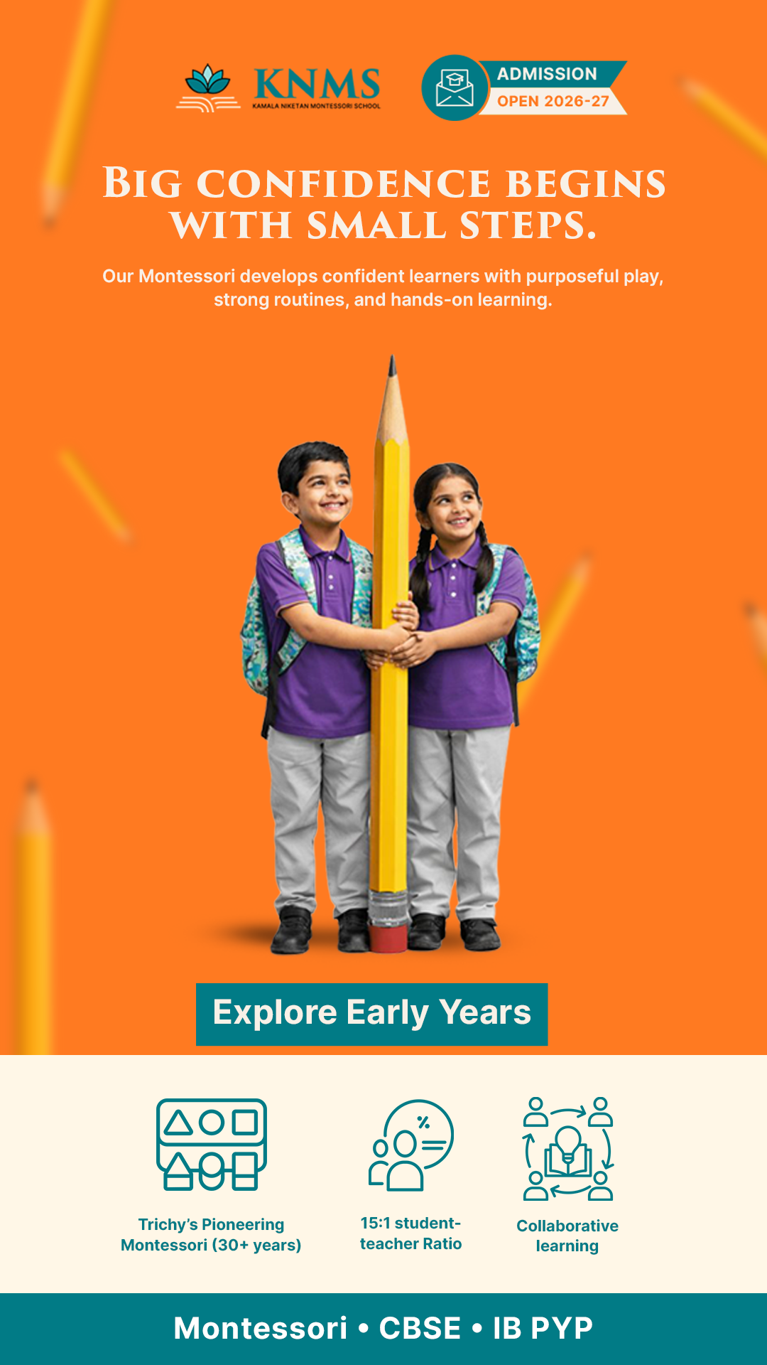 Kamala Niketan Montessori School - CBSE Facebook ad from Mar 11, 2026