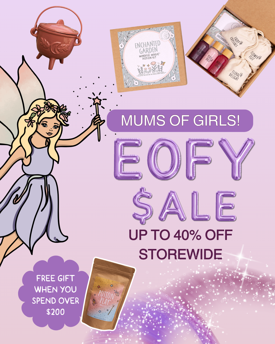 The Little Potion Co Facebook ad