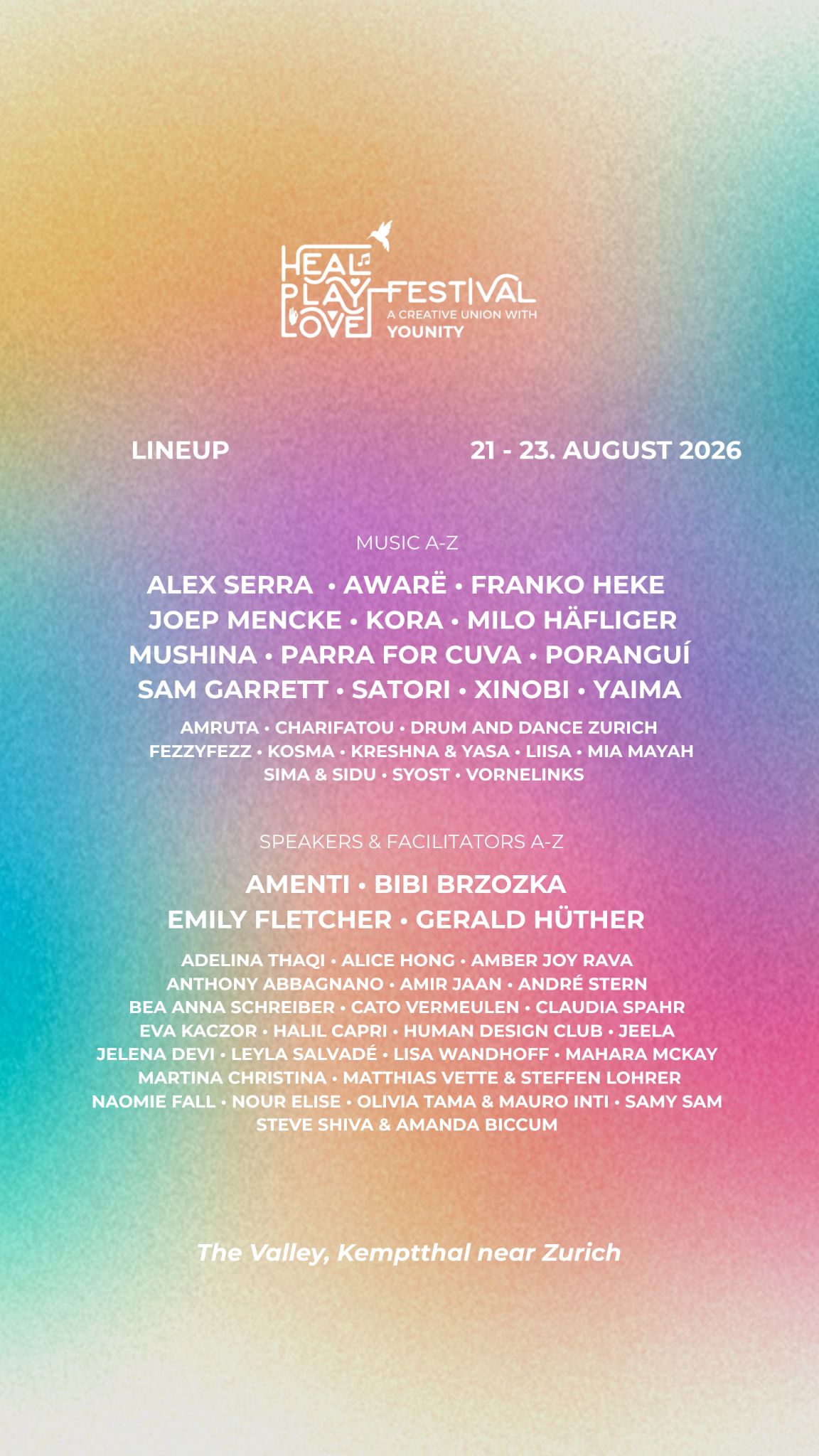 Heal Play Love Facebook ad from May 8, 2026
