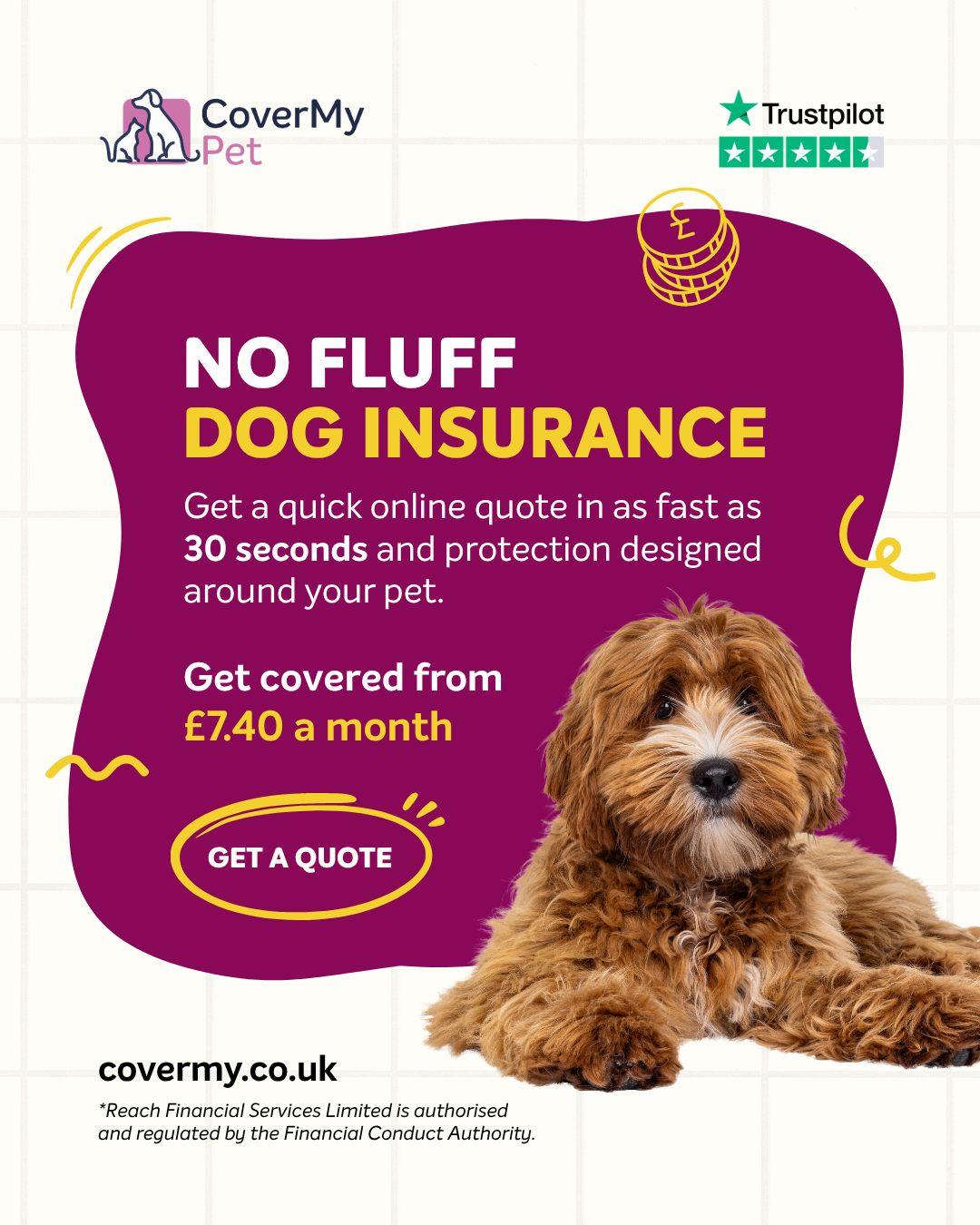 CoverMy Insurance Facebook ad