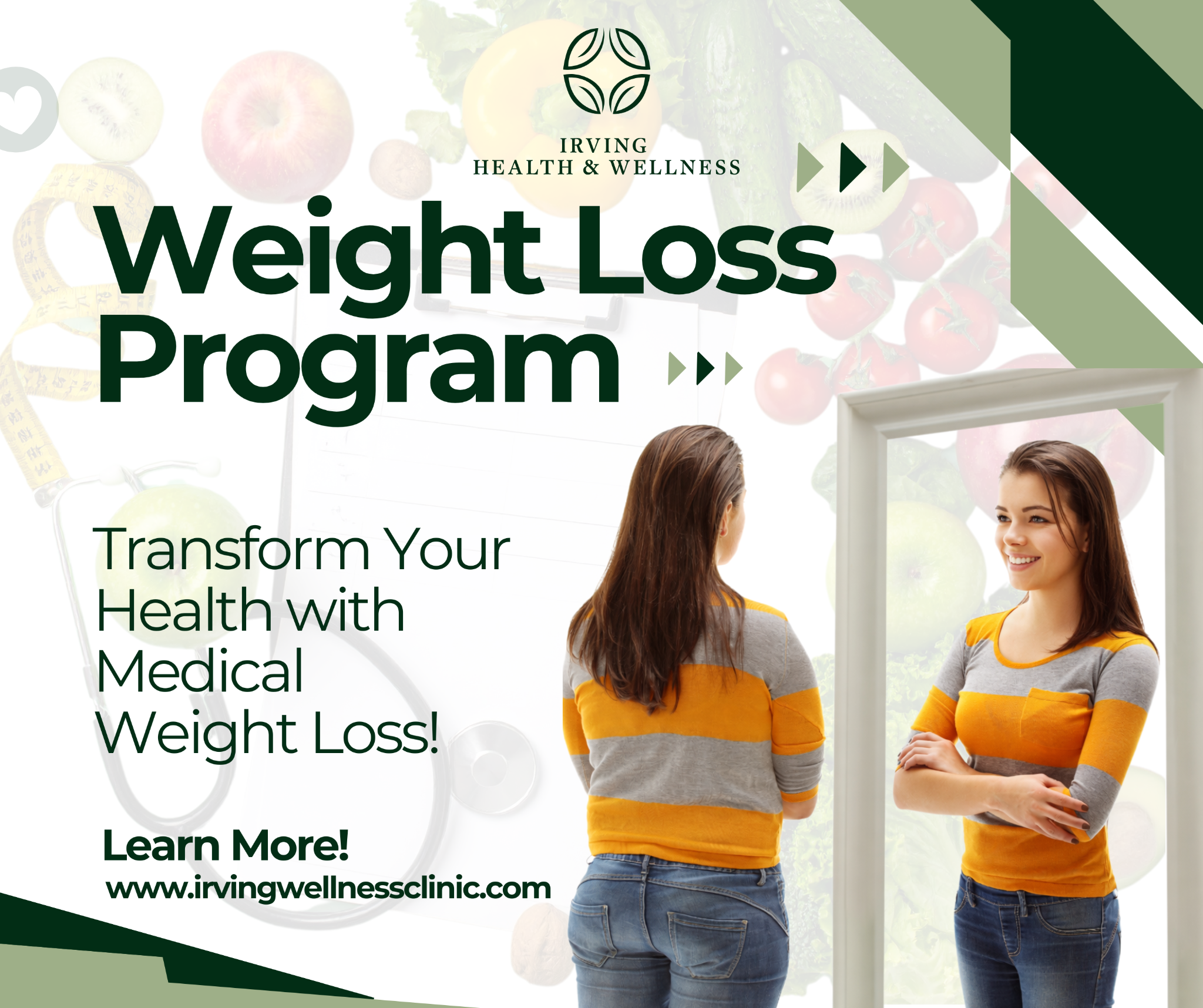 Irving Health and Wellness Clinic  Facebook ad