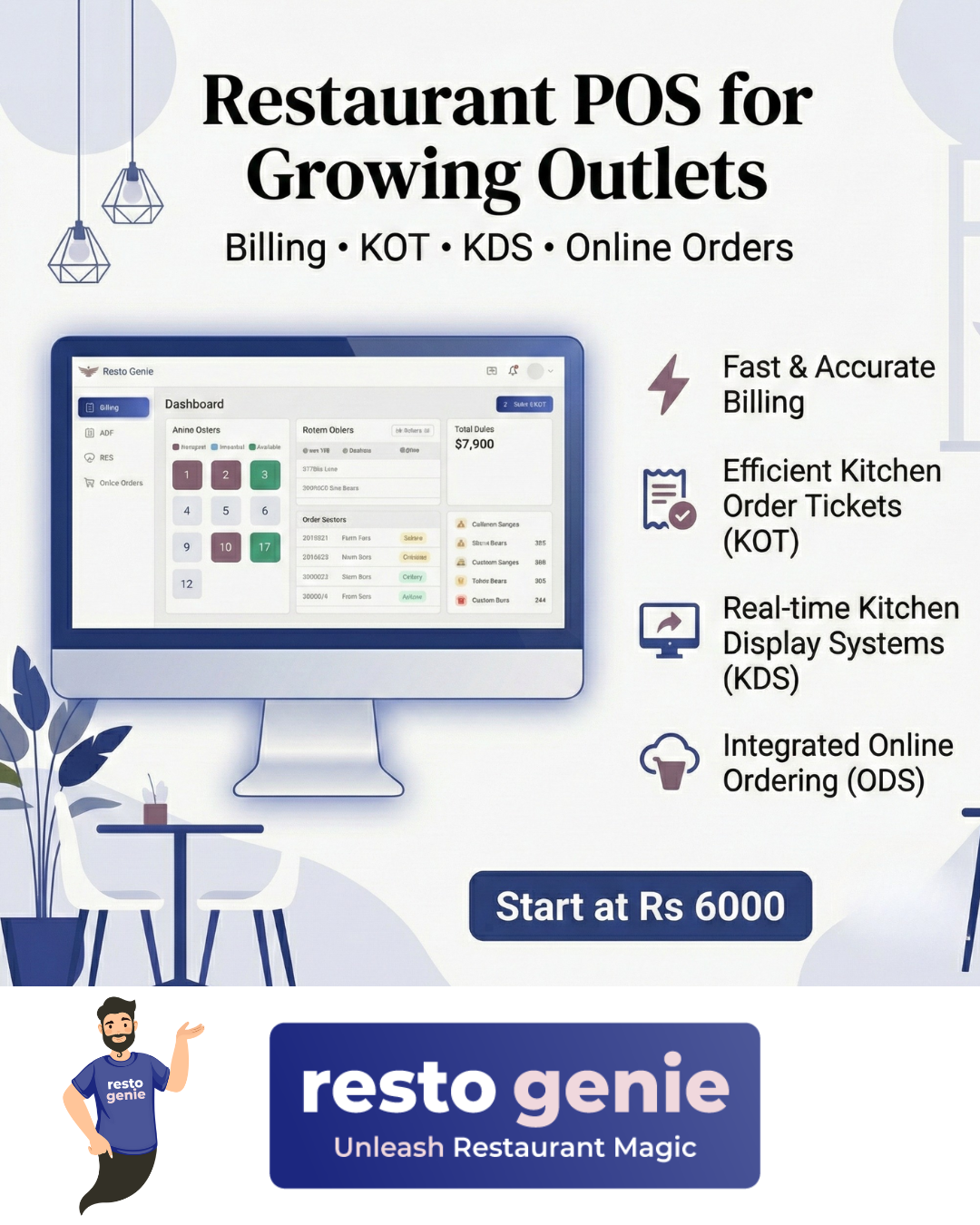 Resto Genie Facebook ad