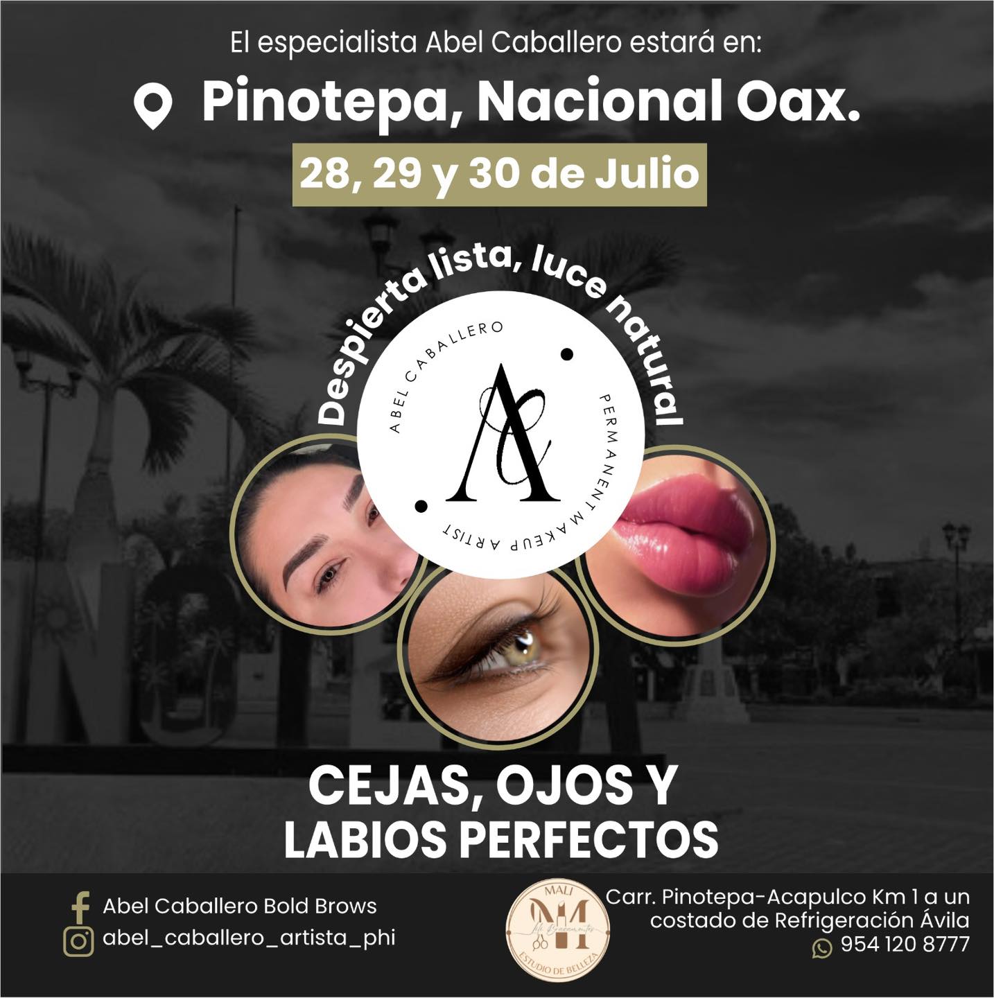Abel Caballero Phibrows Boldbrows y PowderBrows Facebook ad: EL ESPECIALISTA ABEL CABALLERO