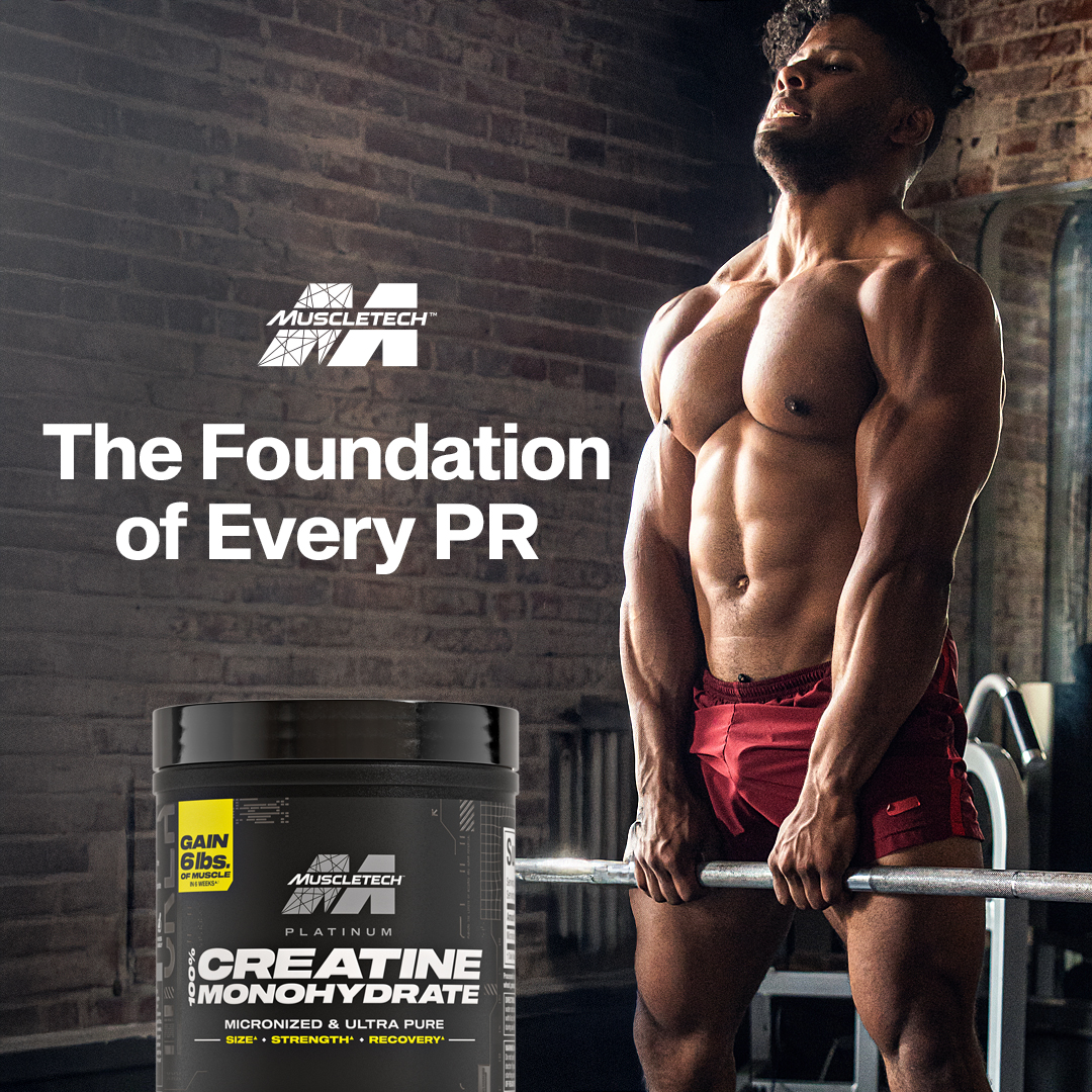 MuscleTech Facebook ad