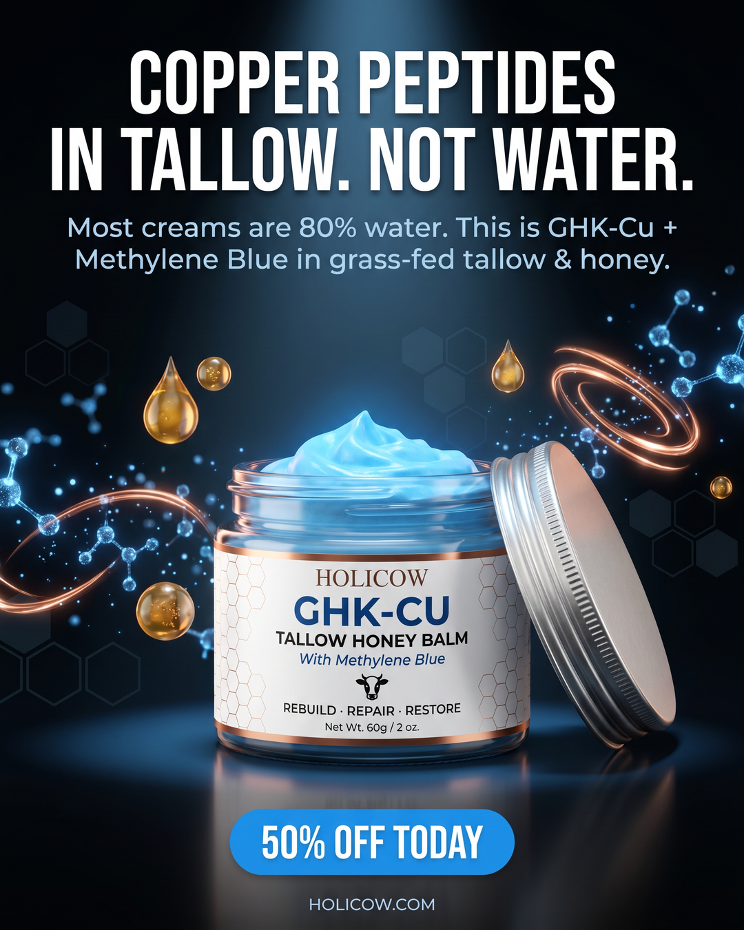 Holicow Facebook ad: See Results Or Money Back
