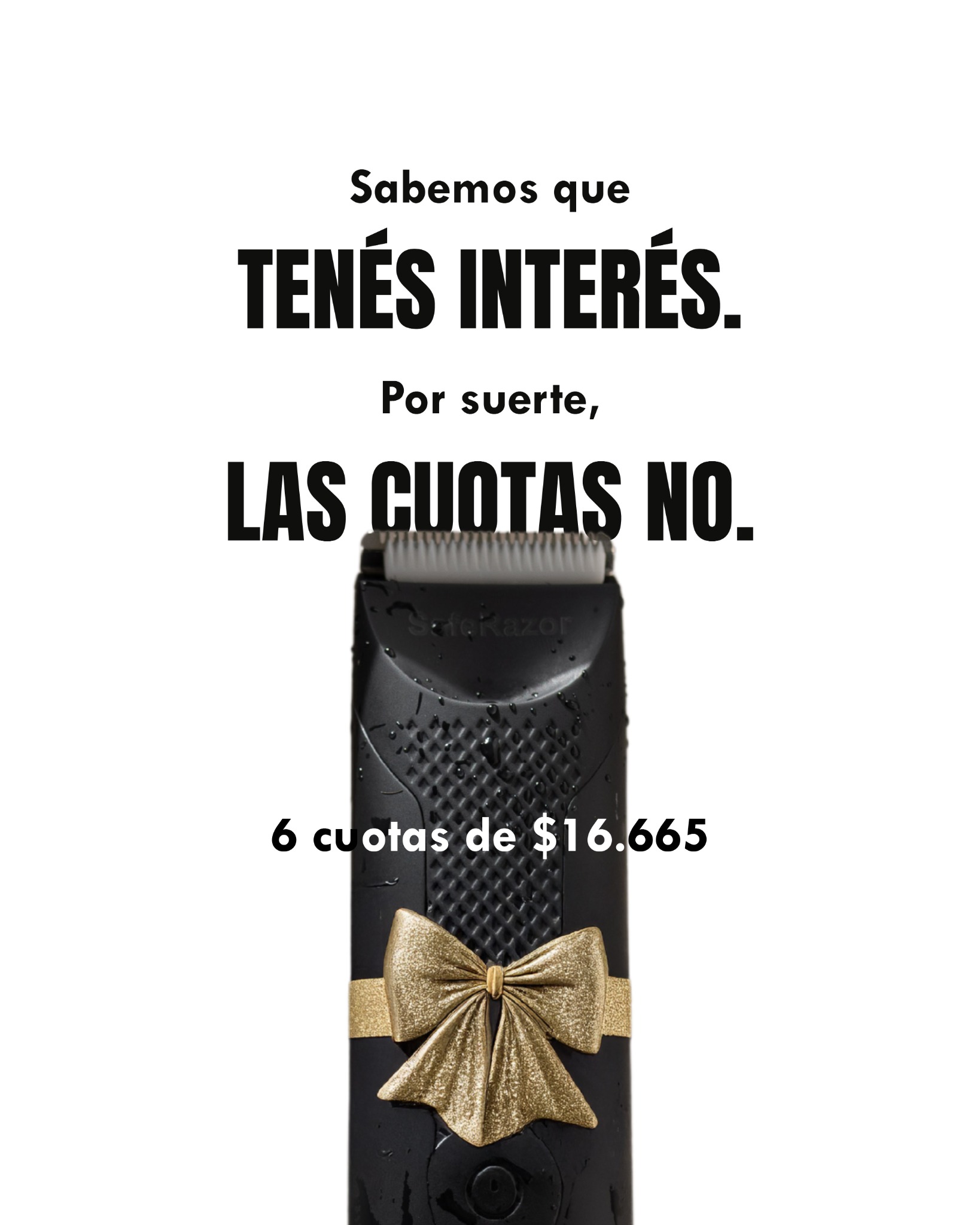 SafeRazor Argentina Facebook ad