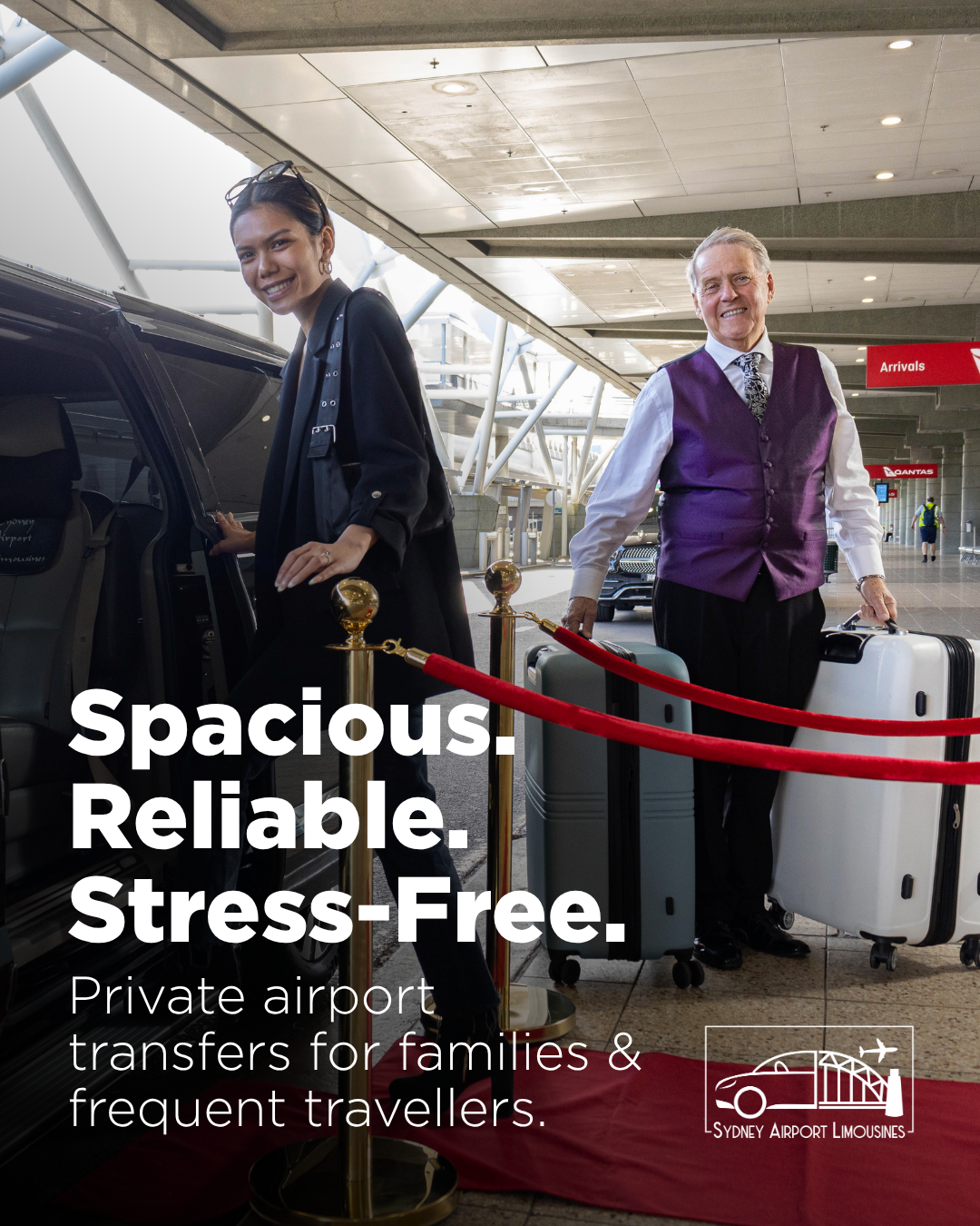 Sydney Airport Limousines Facebook ad