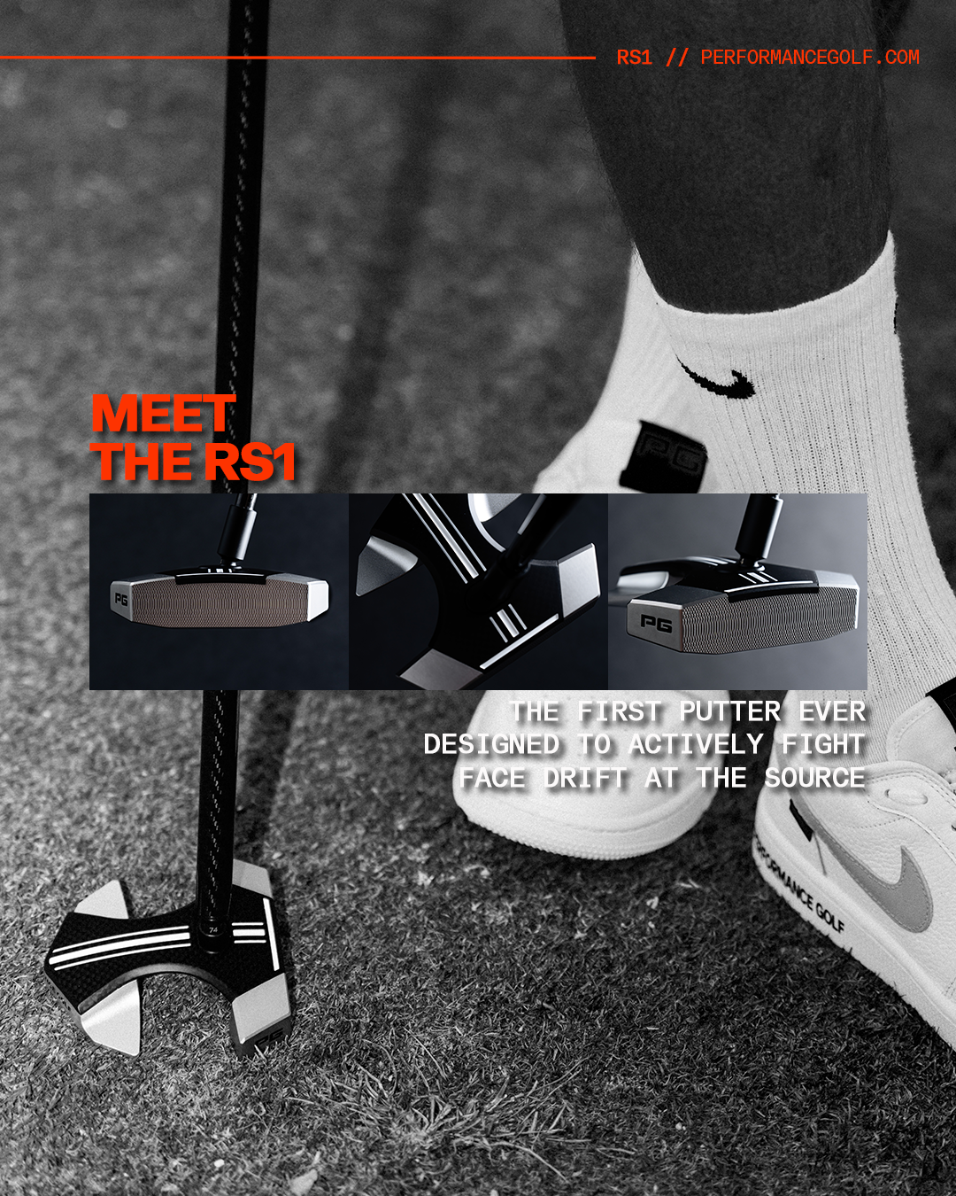 Performance Golf Facebook ad