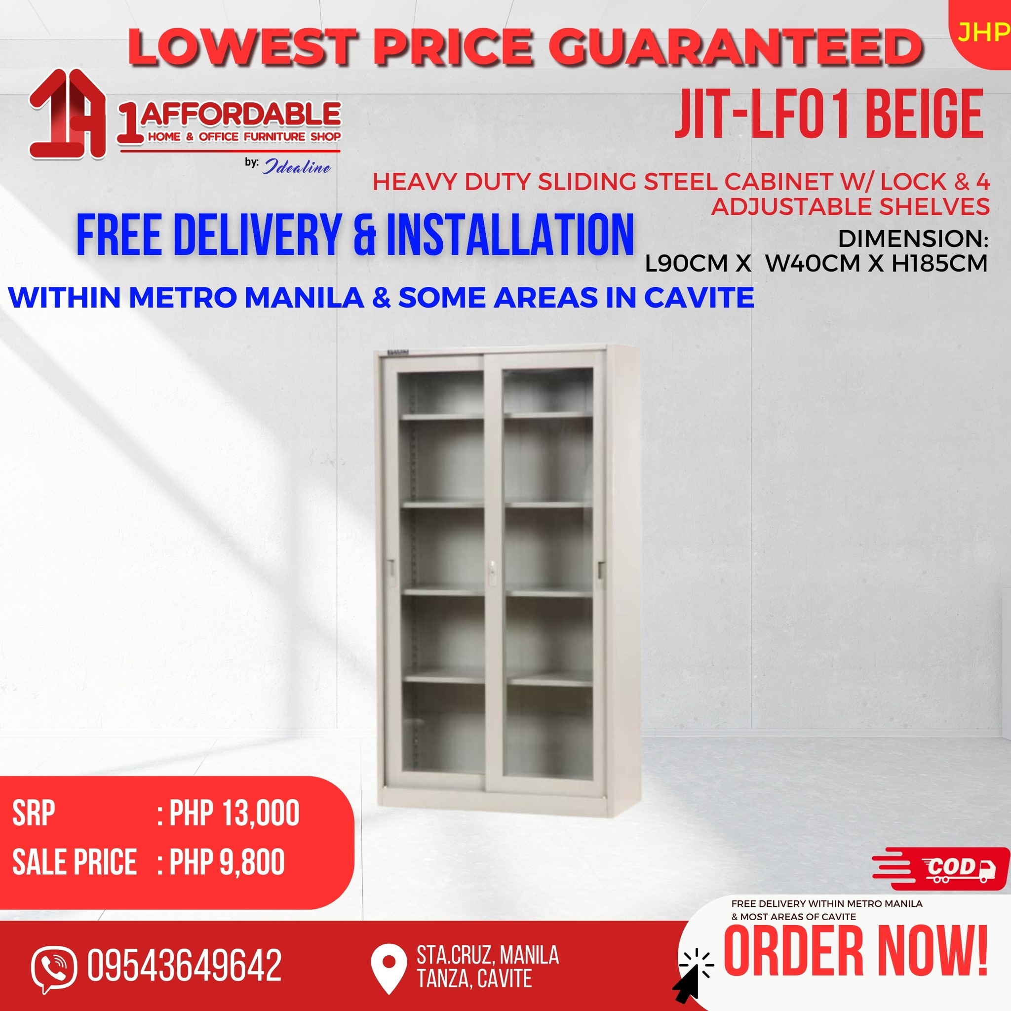 1 Affordable Home & Office Furniture Shop Facebook ad