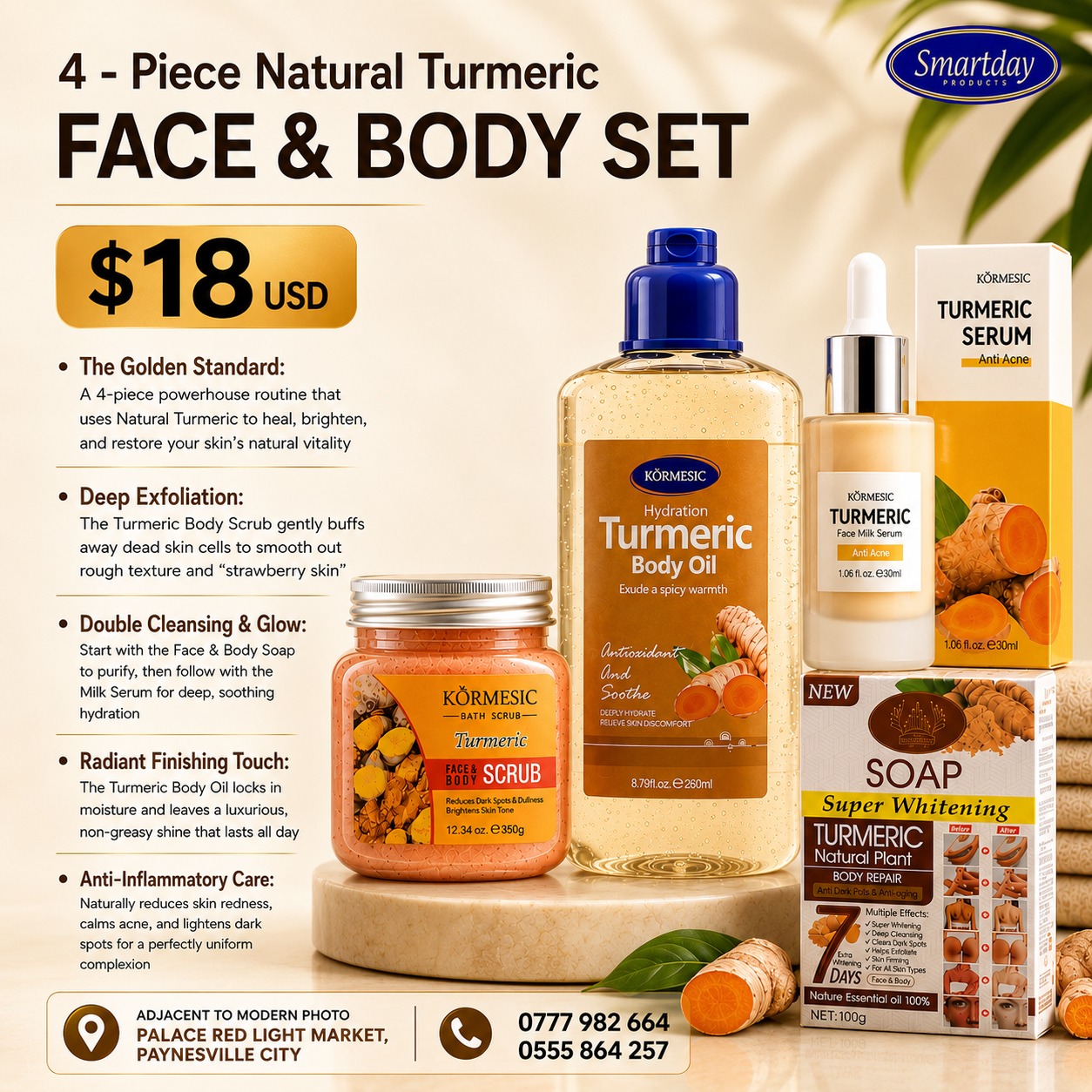 Smartday Products Facebook ad: Stop guessing what your skin needs.