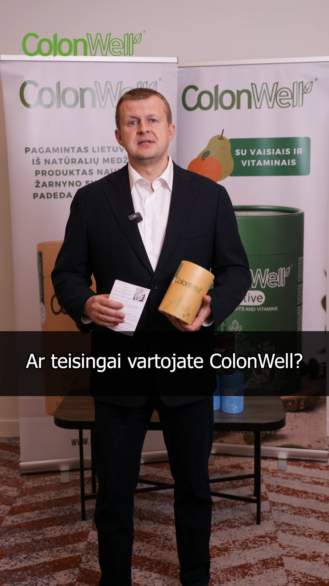 ColonWell Facebook ad: Akcijos čia.
