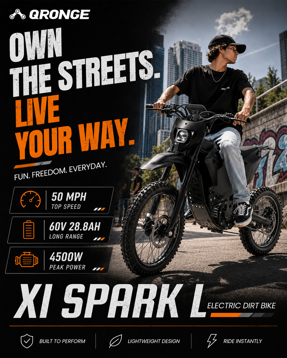 Qronge E-Bike Facebook ad