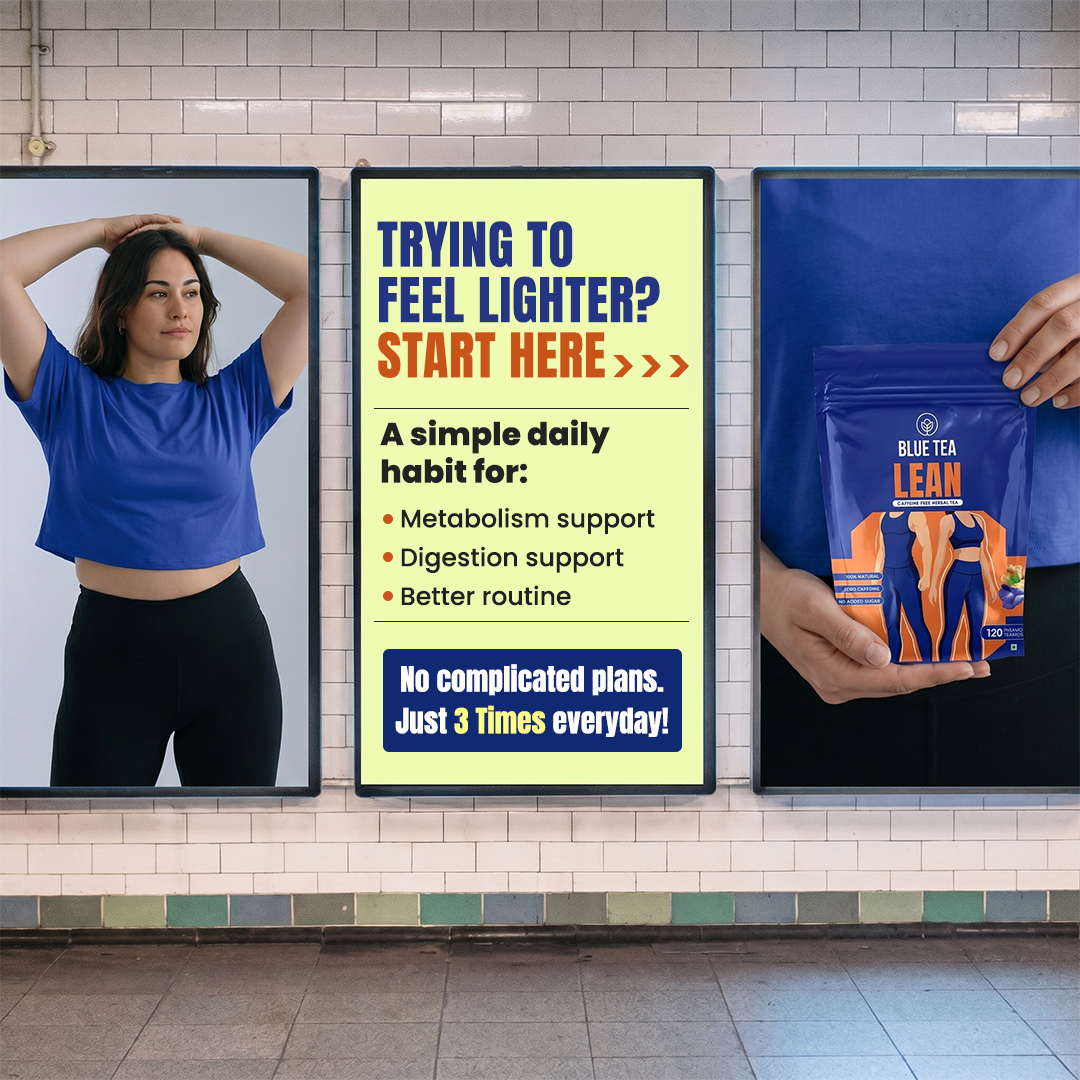 BLUE TEA INDIA Facebook ad
