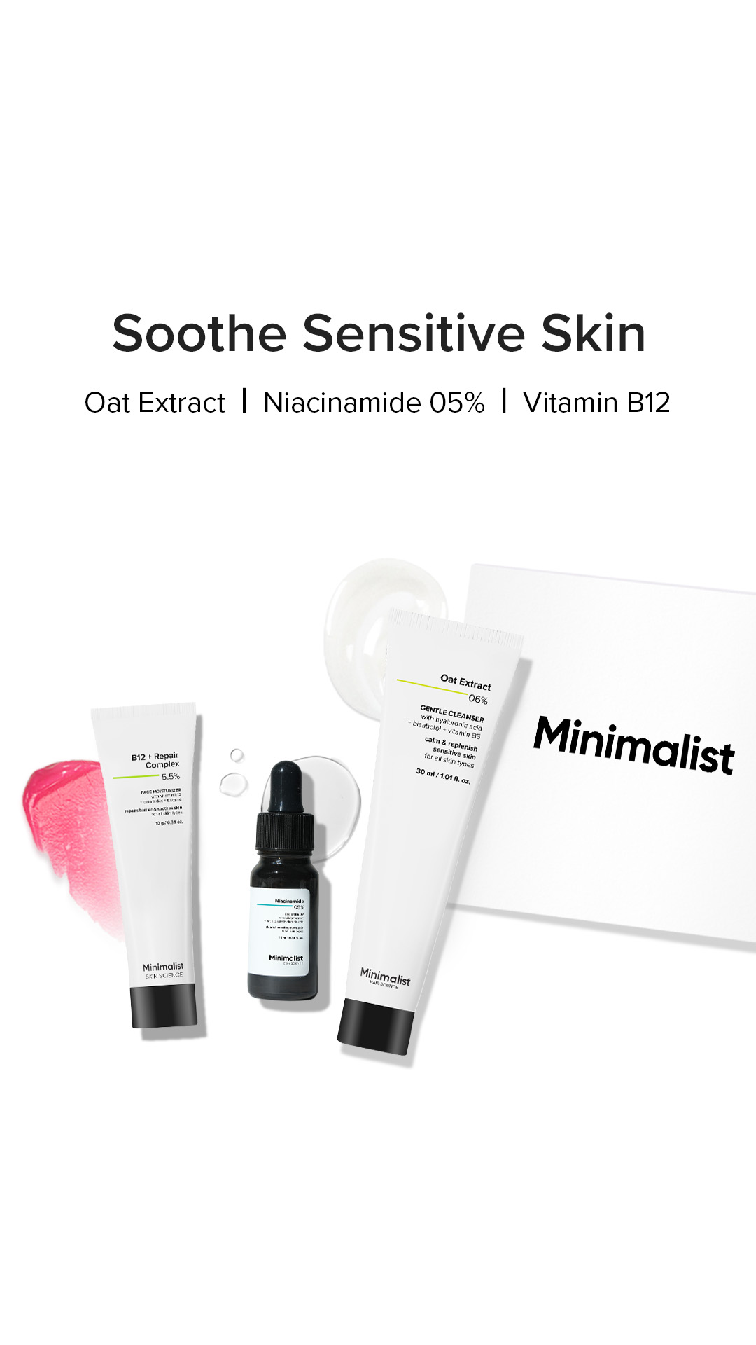 Minimalistinc Facebook ad