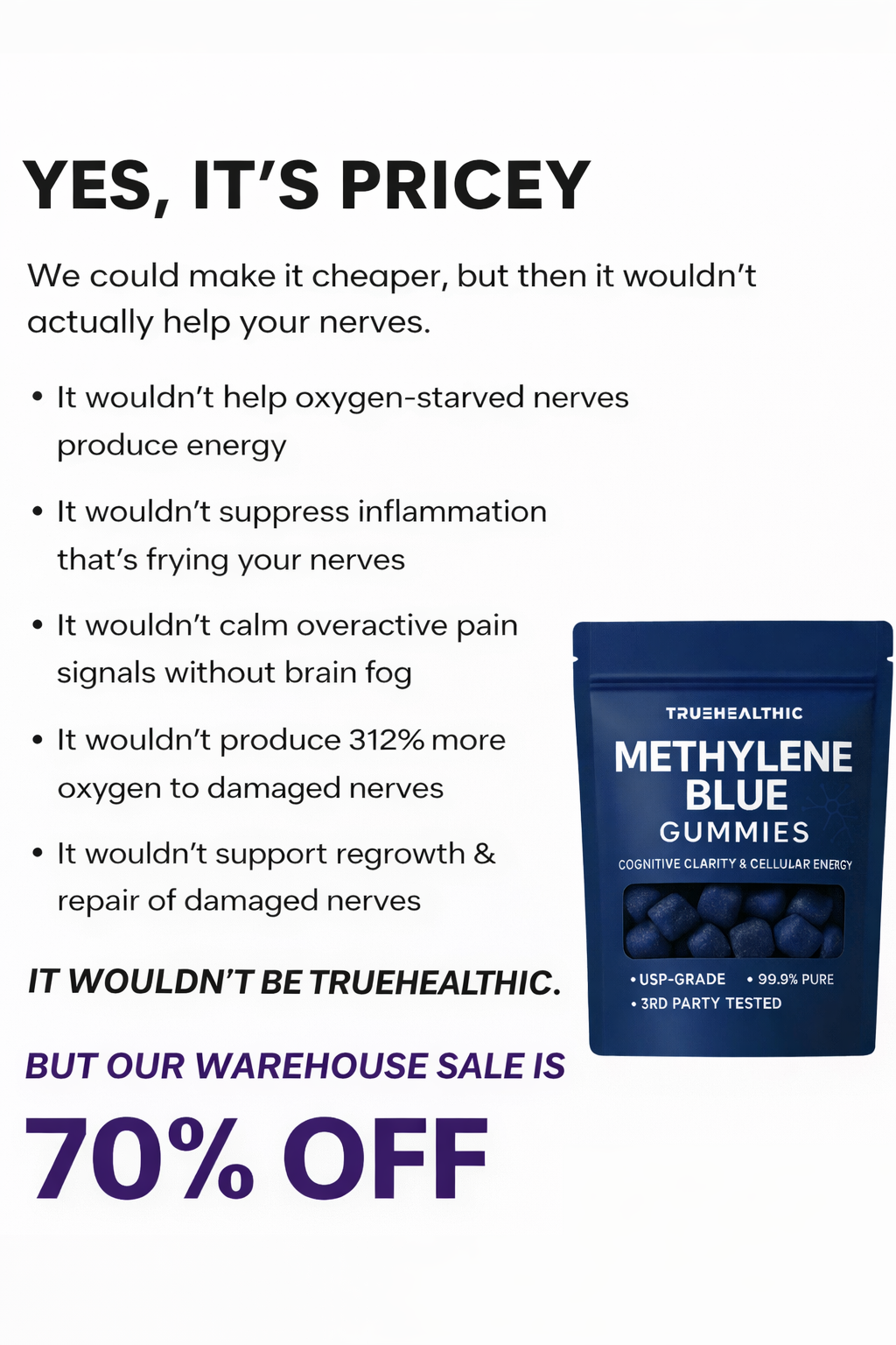 True-Healthic Facebook ad