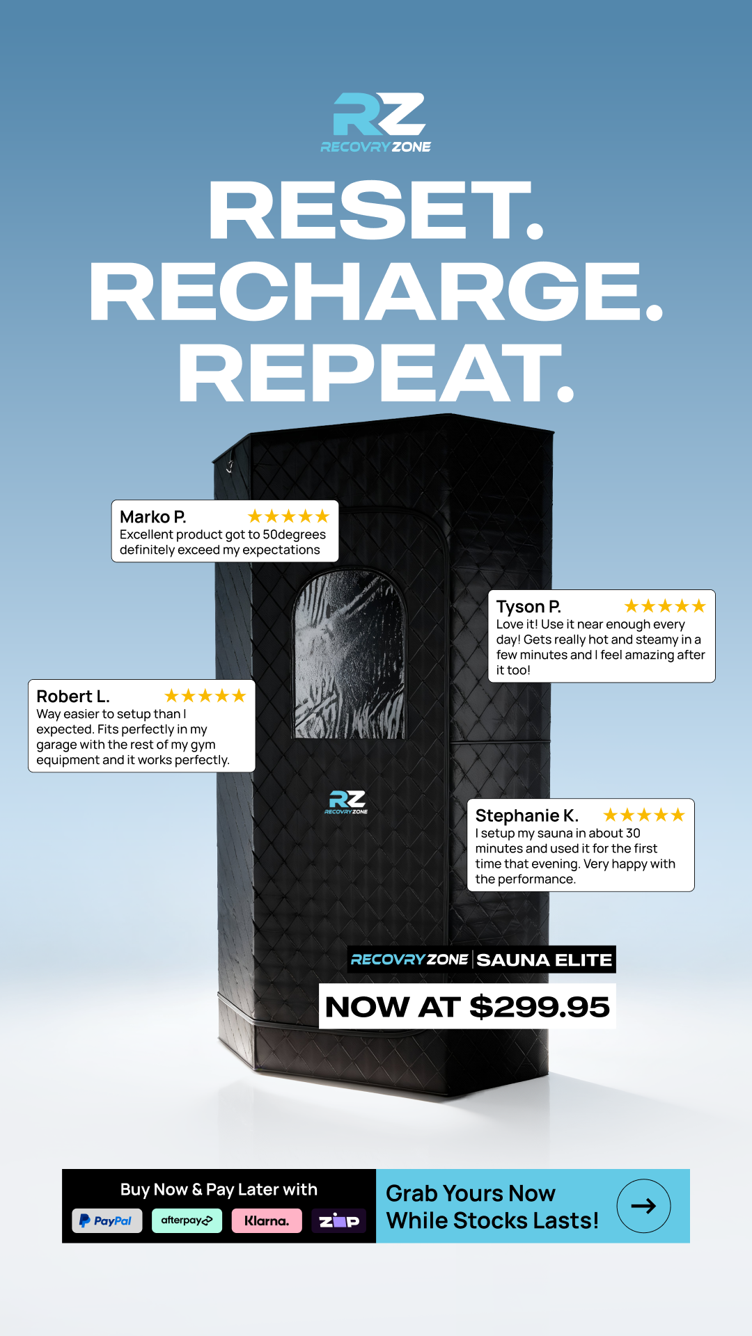 Recovry Zone Facebook ad