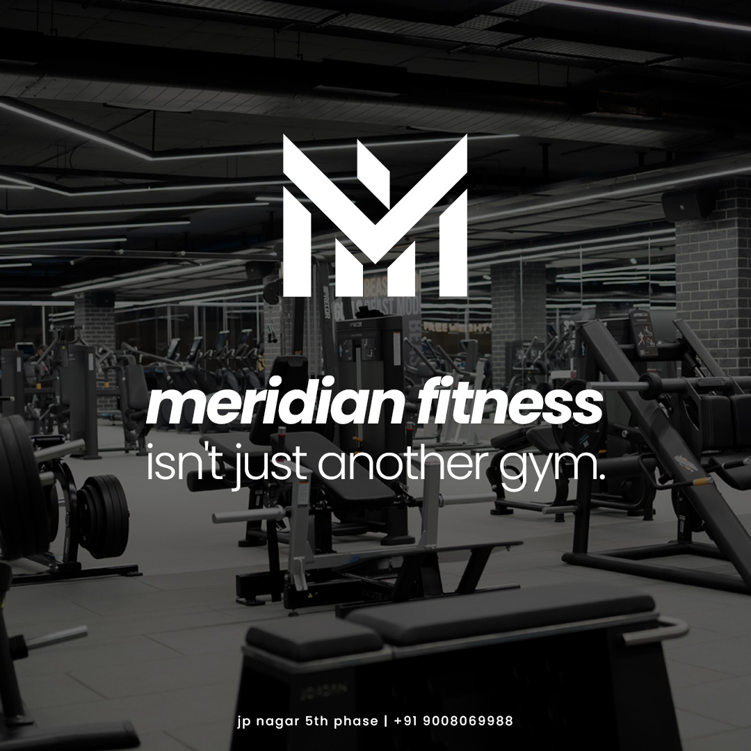 Meridian Fitness Facebook ad: 22,000 sq ft.