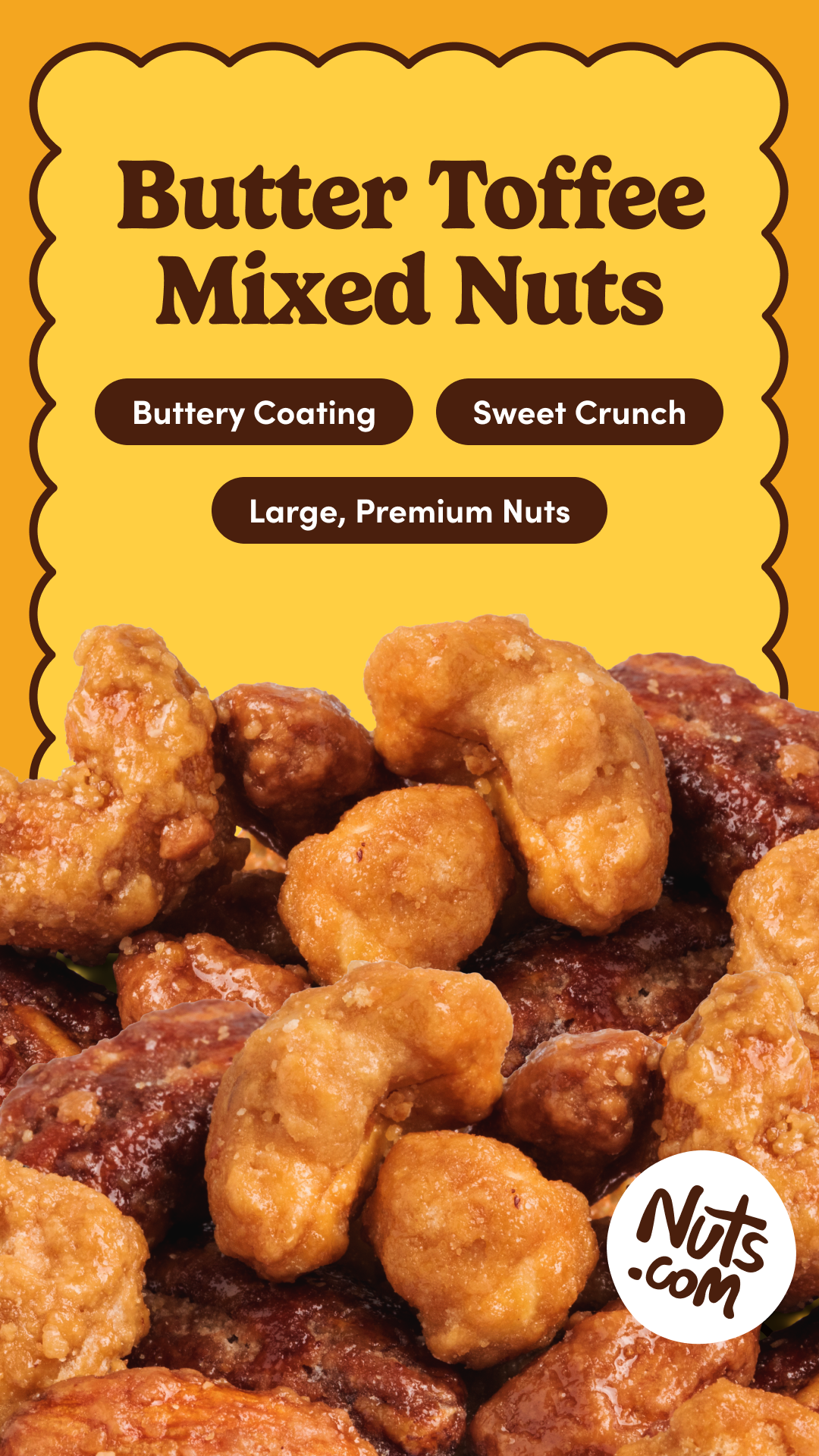 Nuts.com Facebook ad