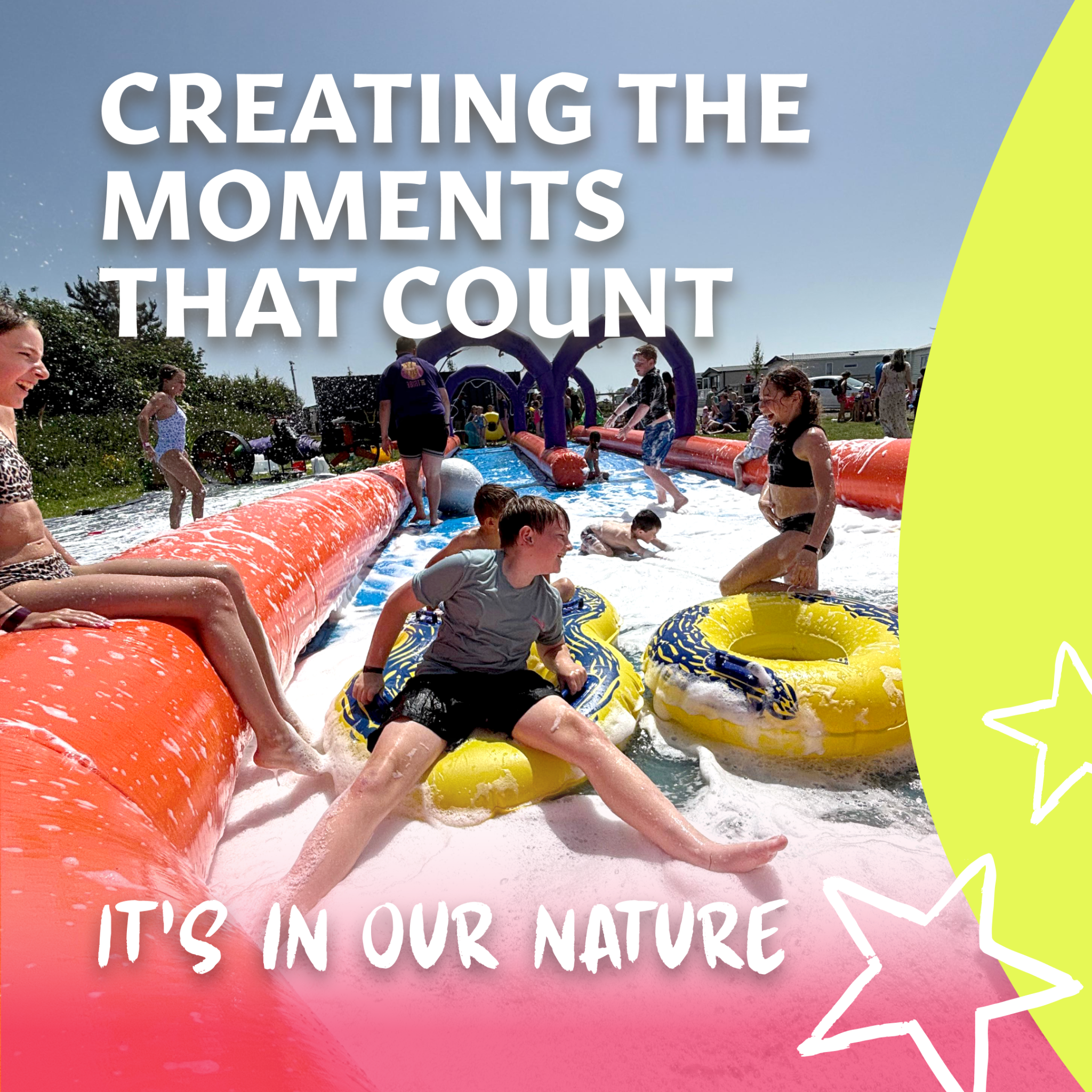 Hayling Island Holiday Park Facebook ad: At Hayling Island, it's easy to make the…