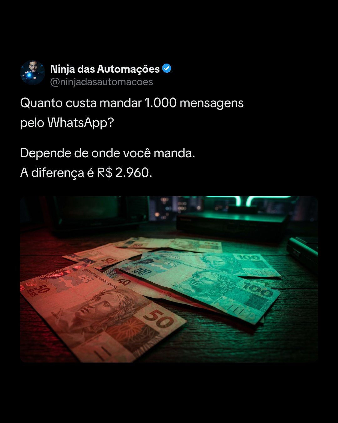 Ninja Automações  Facebook ad