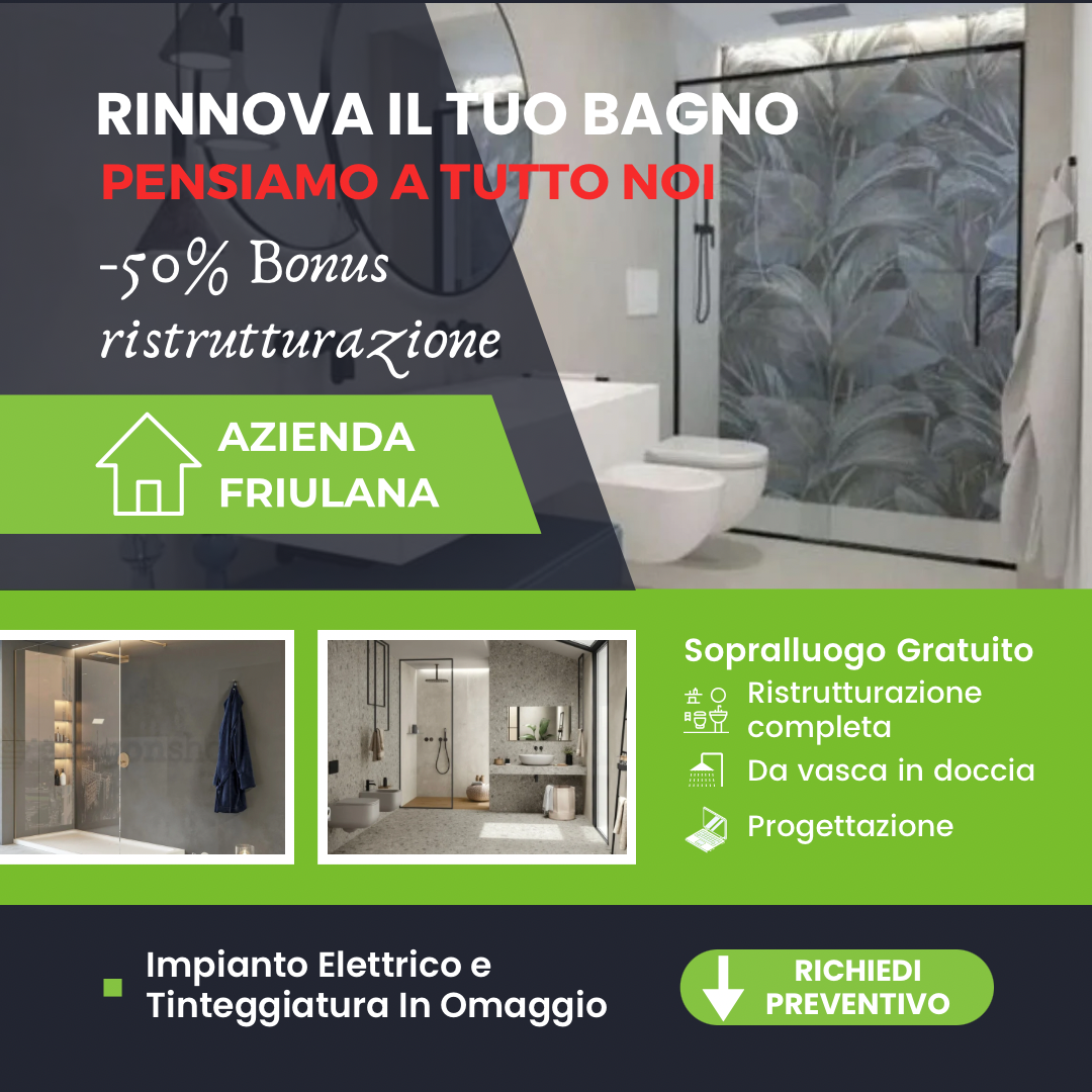 F.B. impianti SRL Facebook ad: RINNOVA IL TUO BAGNO