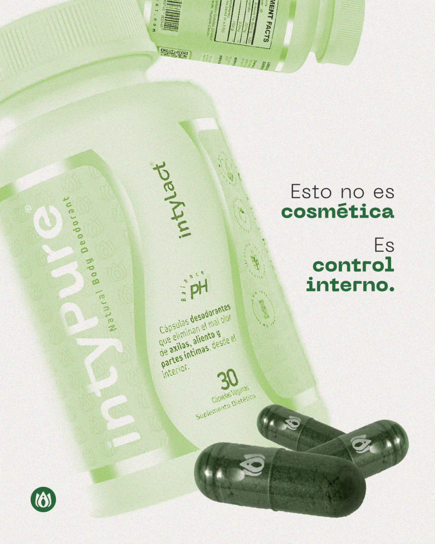 Intypure Facebook ad: Intypure: bienestar desde adentro