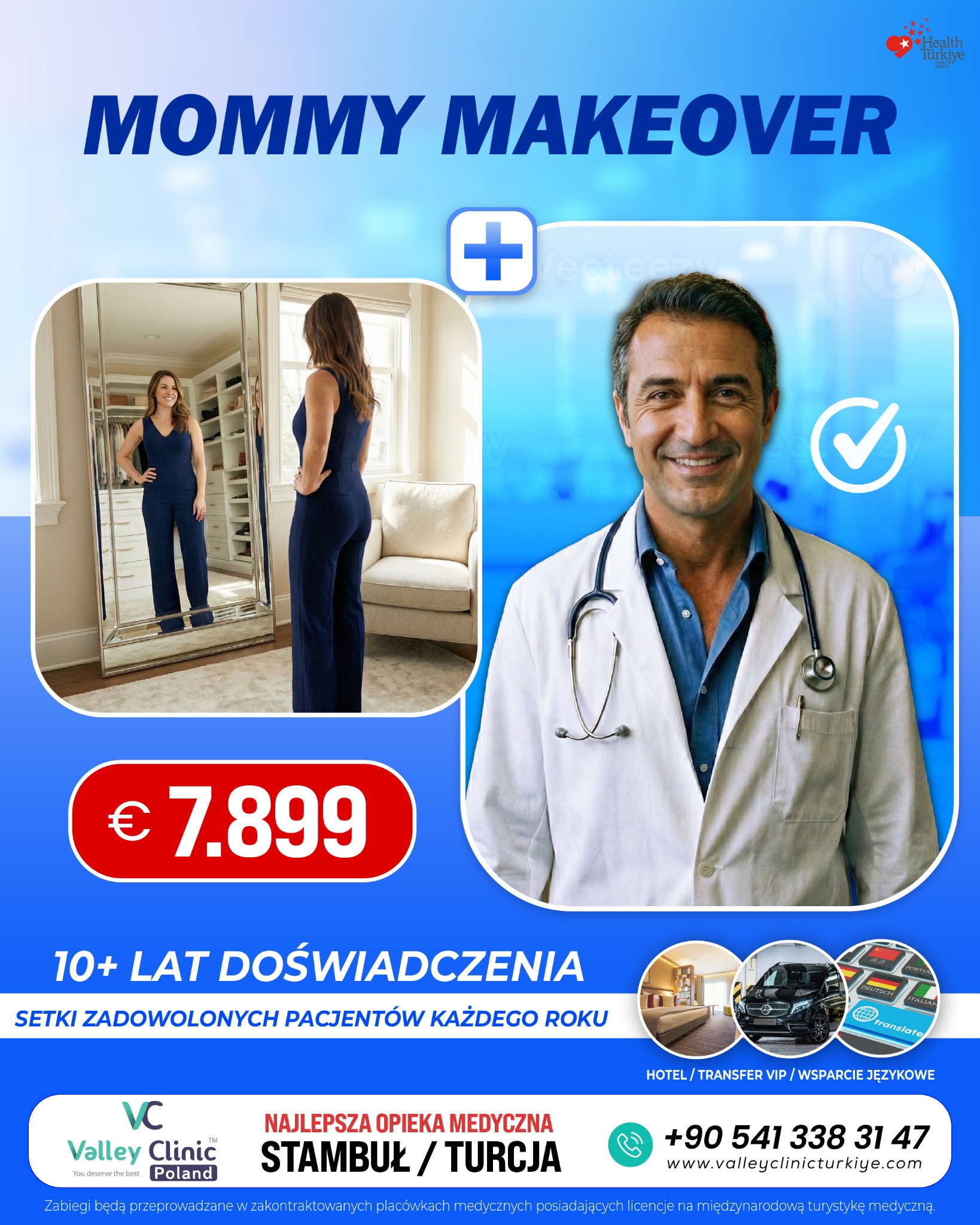 Valley Clinic Turkey Facebook ad