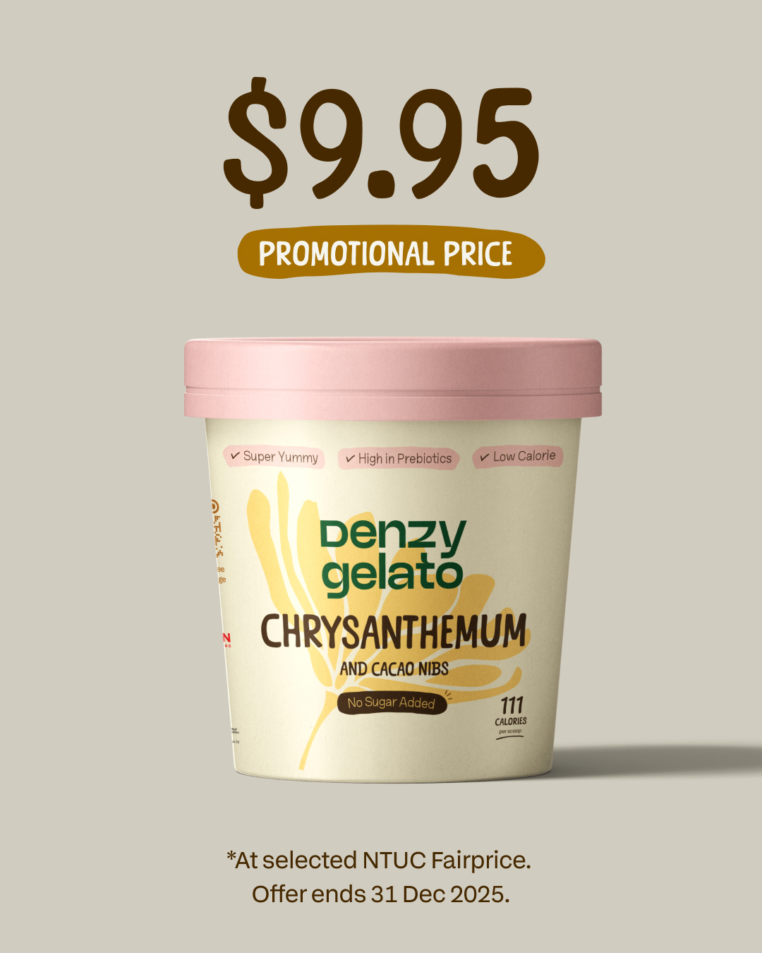 Denzy Gelato Facebook ad