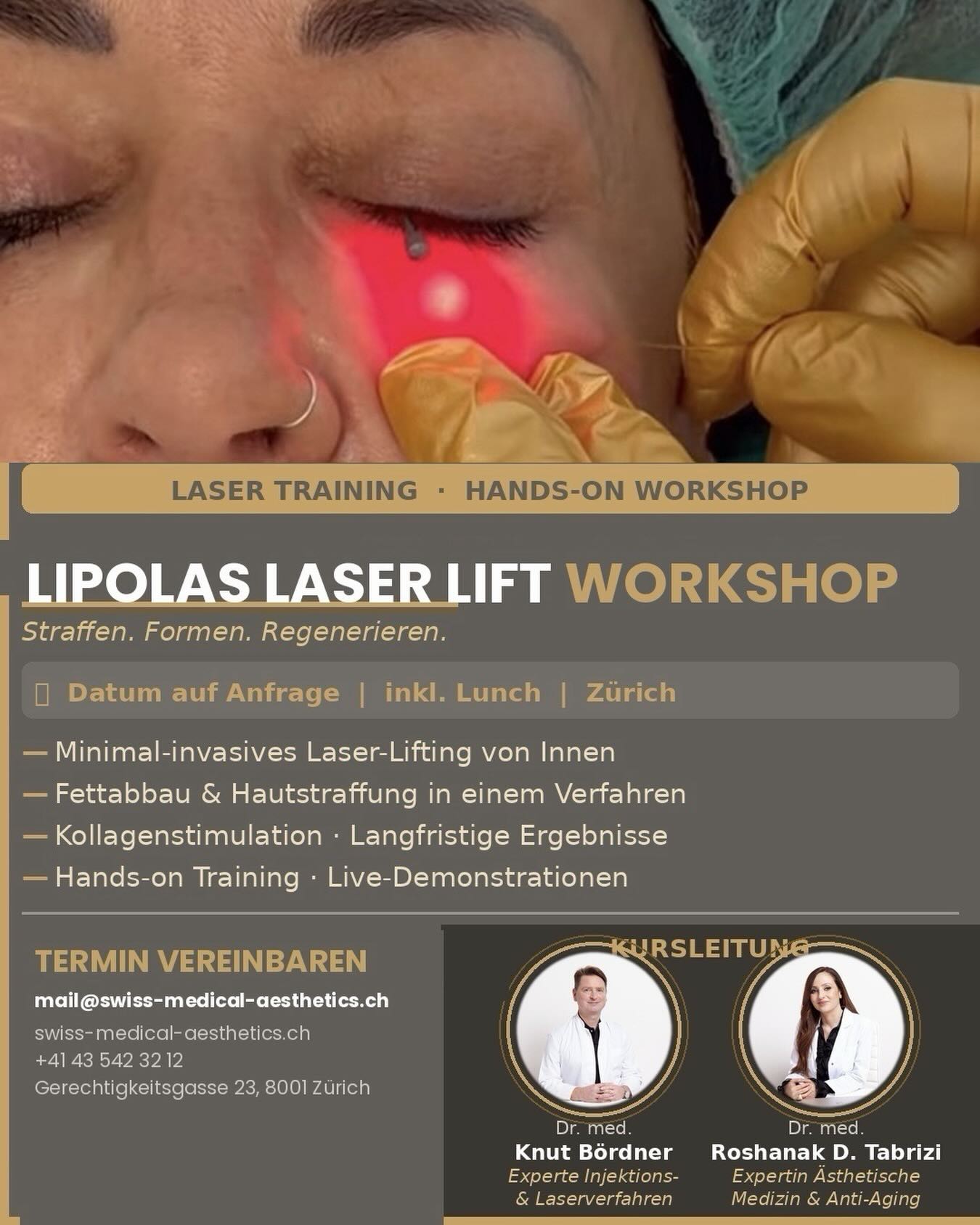Swiss Medical Aesthetics Facebook ad