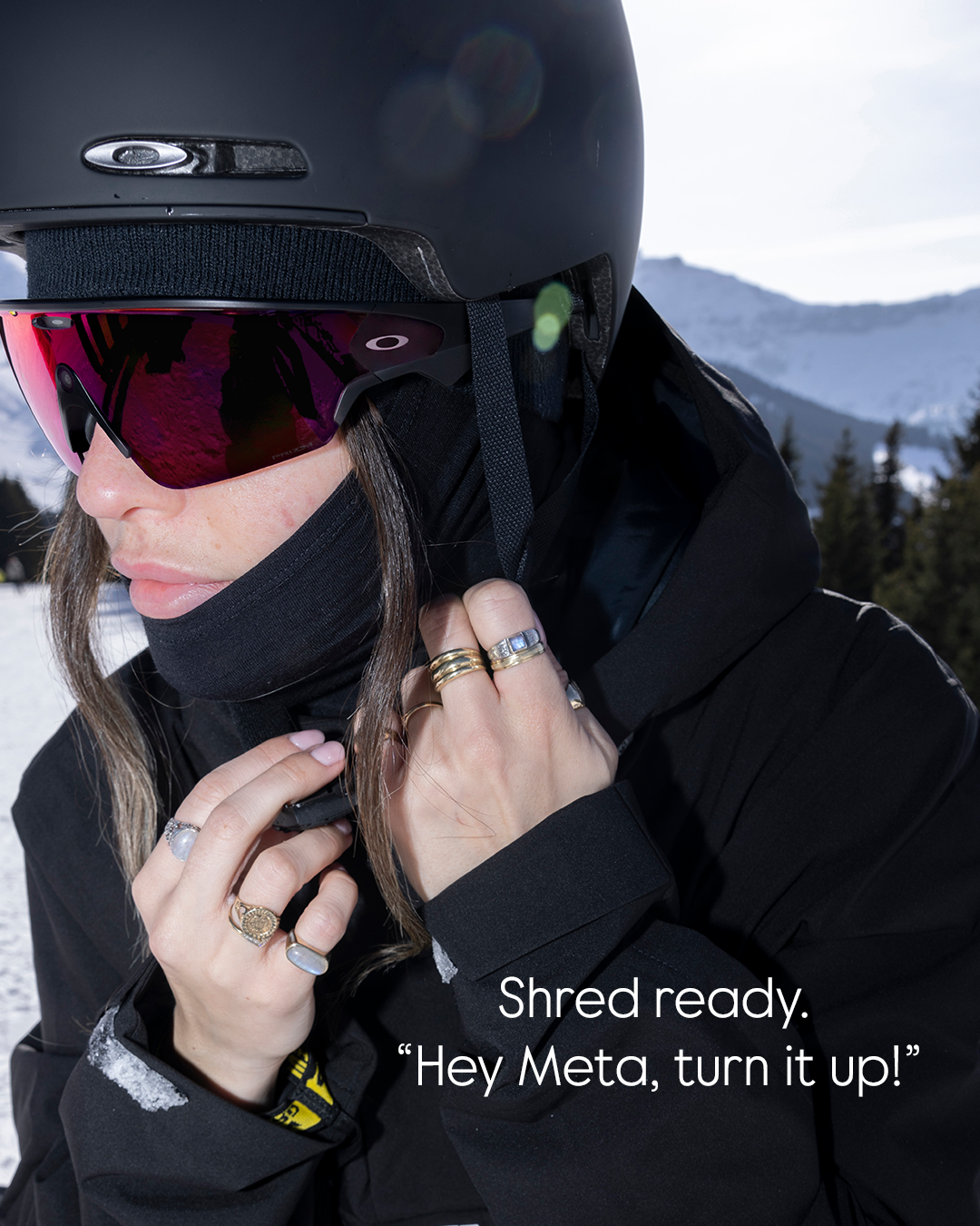 Oakley Meta Facebook ad