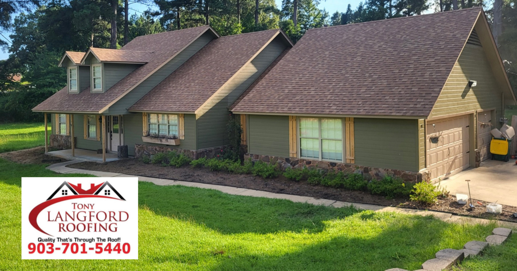 Tony Langford Roofing Facebook ad: Protect Your Home with Expert Roofing Services!