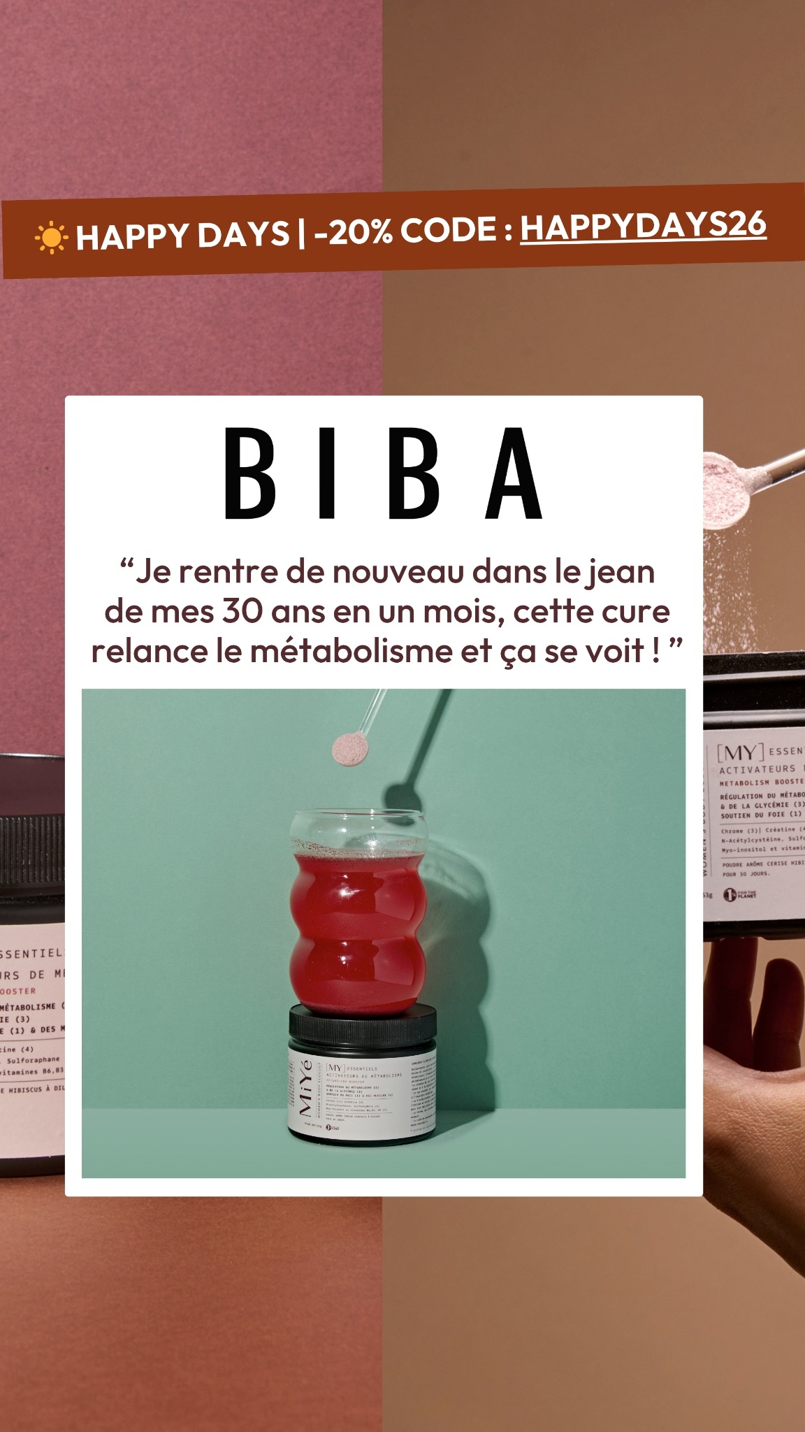 MiYé Facebook ad