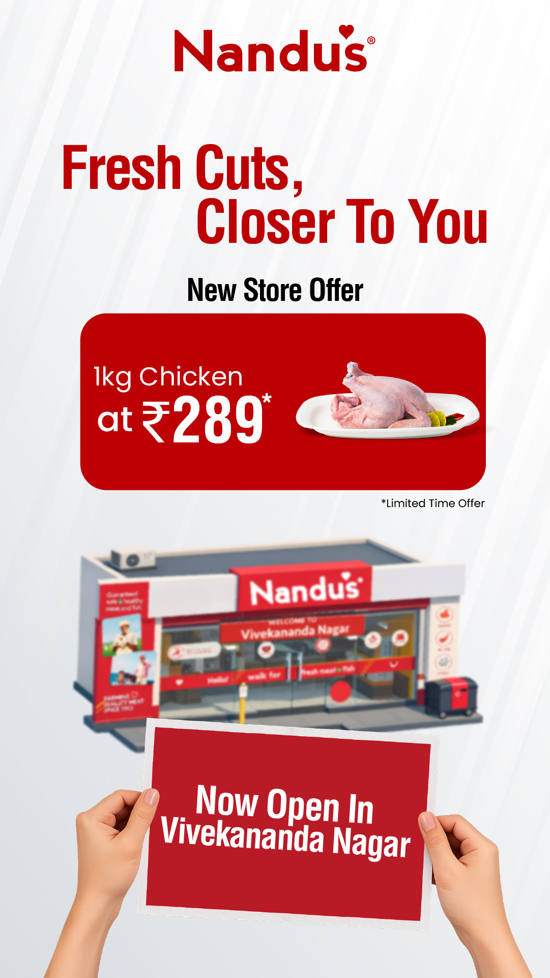 Nandus Facebook ad