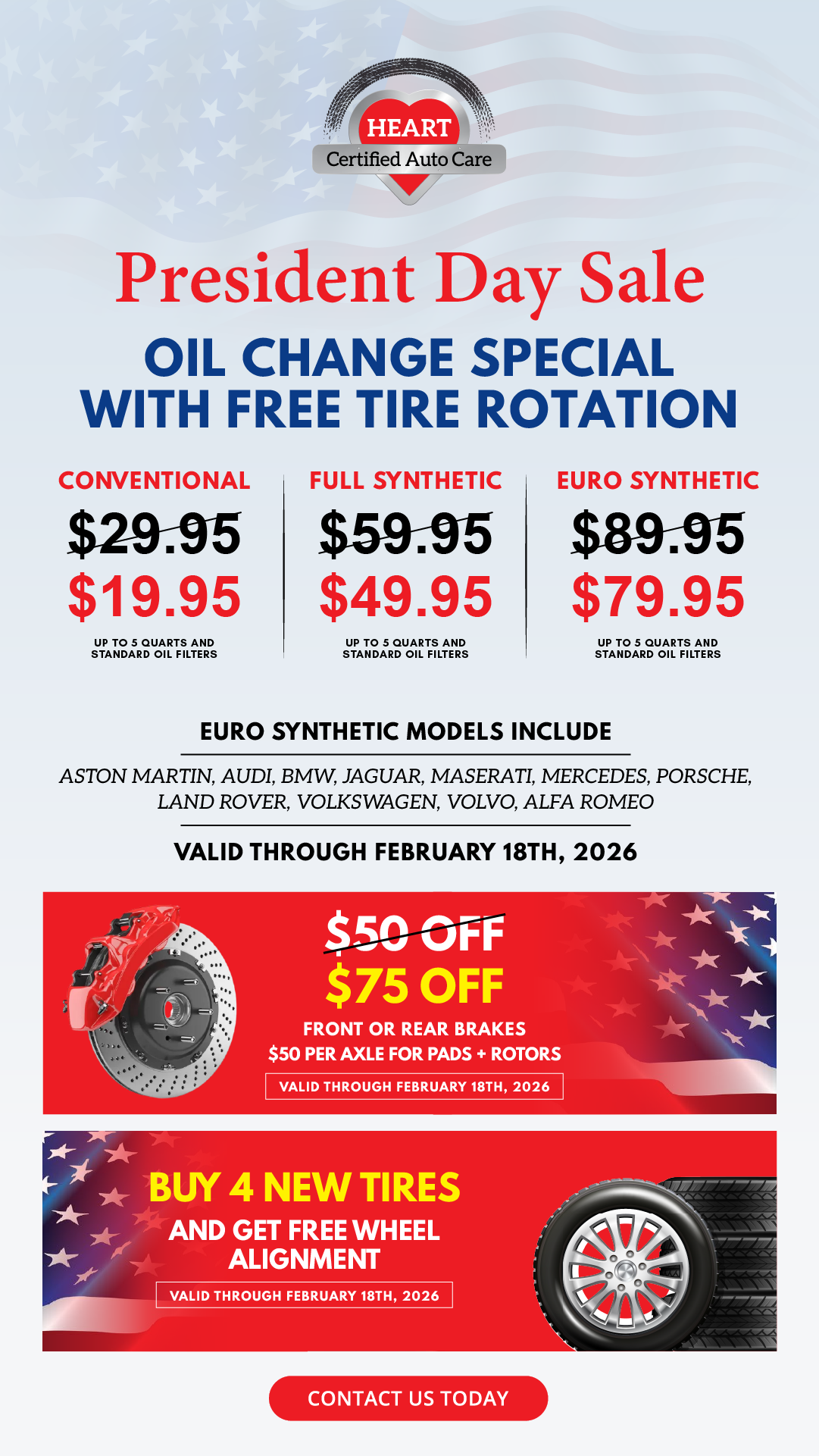 HEART Certified Auto Care Facebook ad