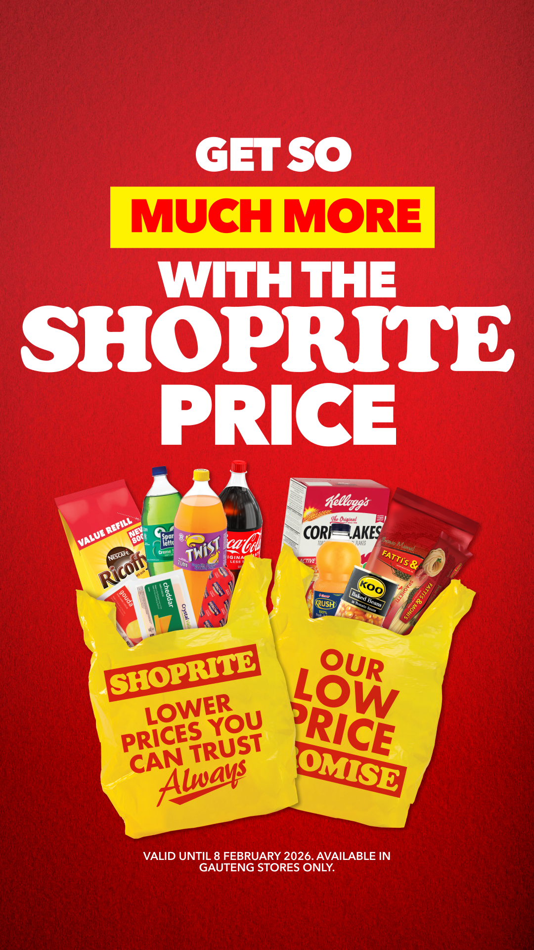 Shoprite South Africa Facebook ad