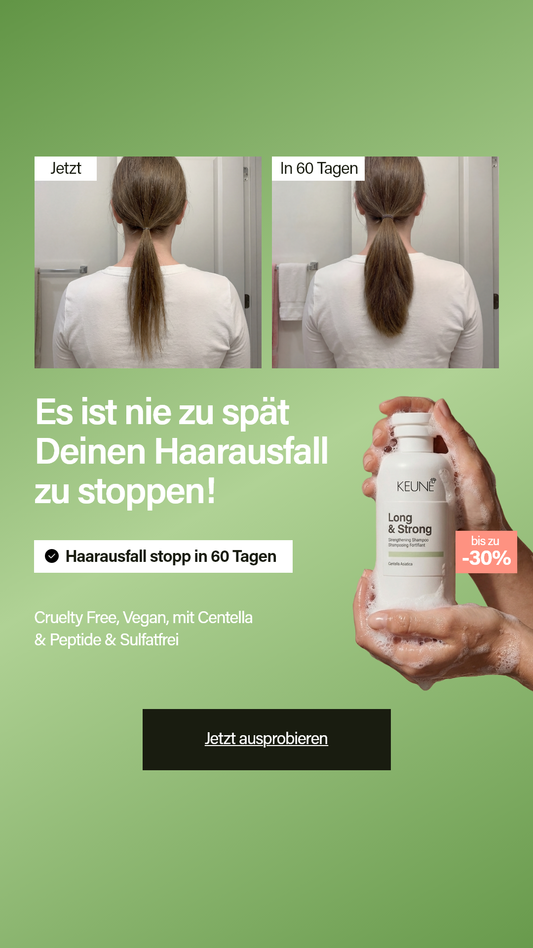 KEUNE Schweiz Facebook ad from Jun 20, 2026