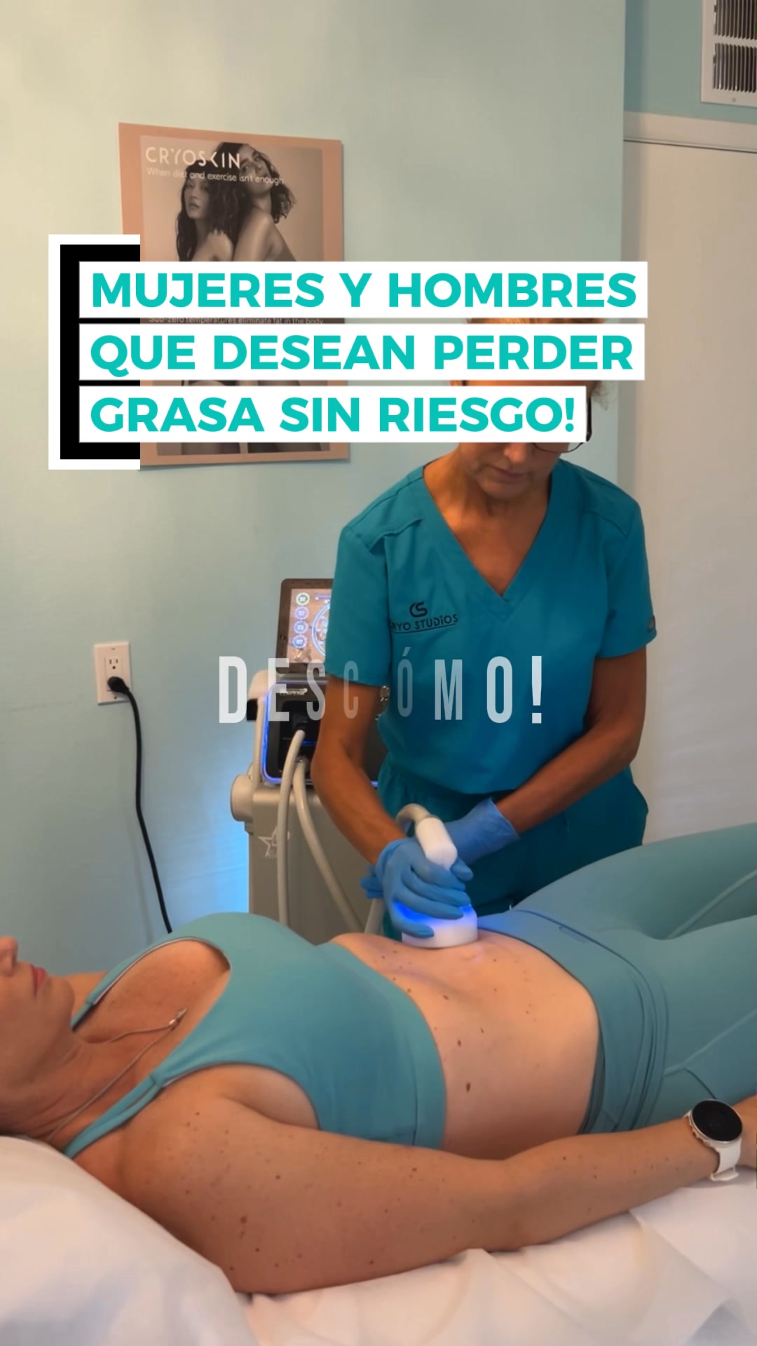 Cryo Studio Bogota Facebook ad: Empieza Tu Transformación