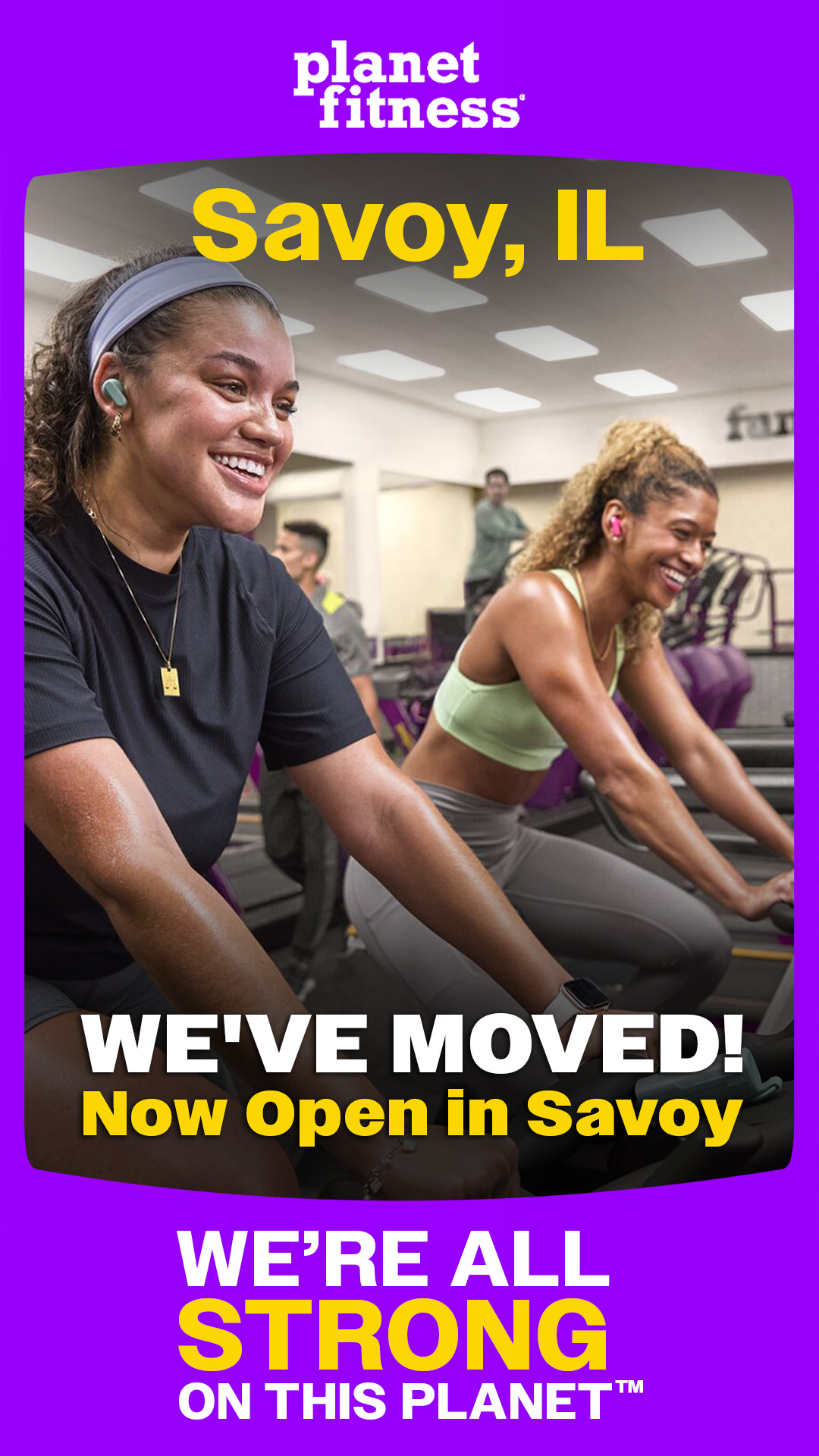 Planet Fitness Facebook ad