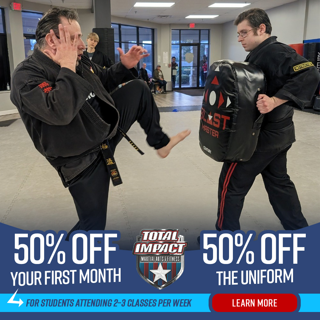 Total Impact Martial Arts & Fitness Facebook ad