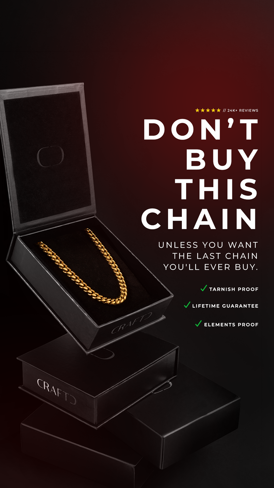Craftd Facebook ad