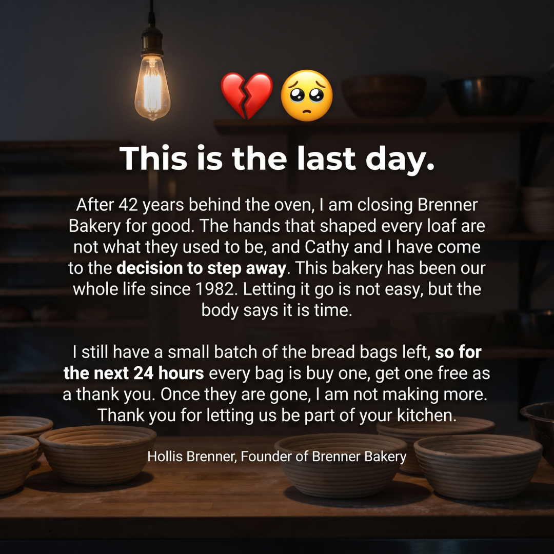 Brenners Bakery Facebook ad