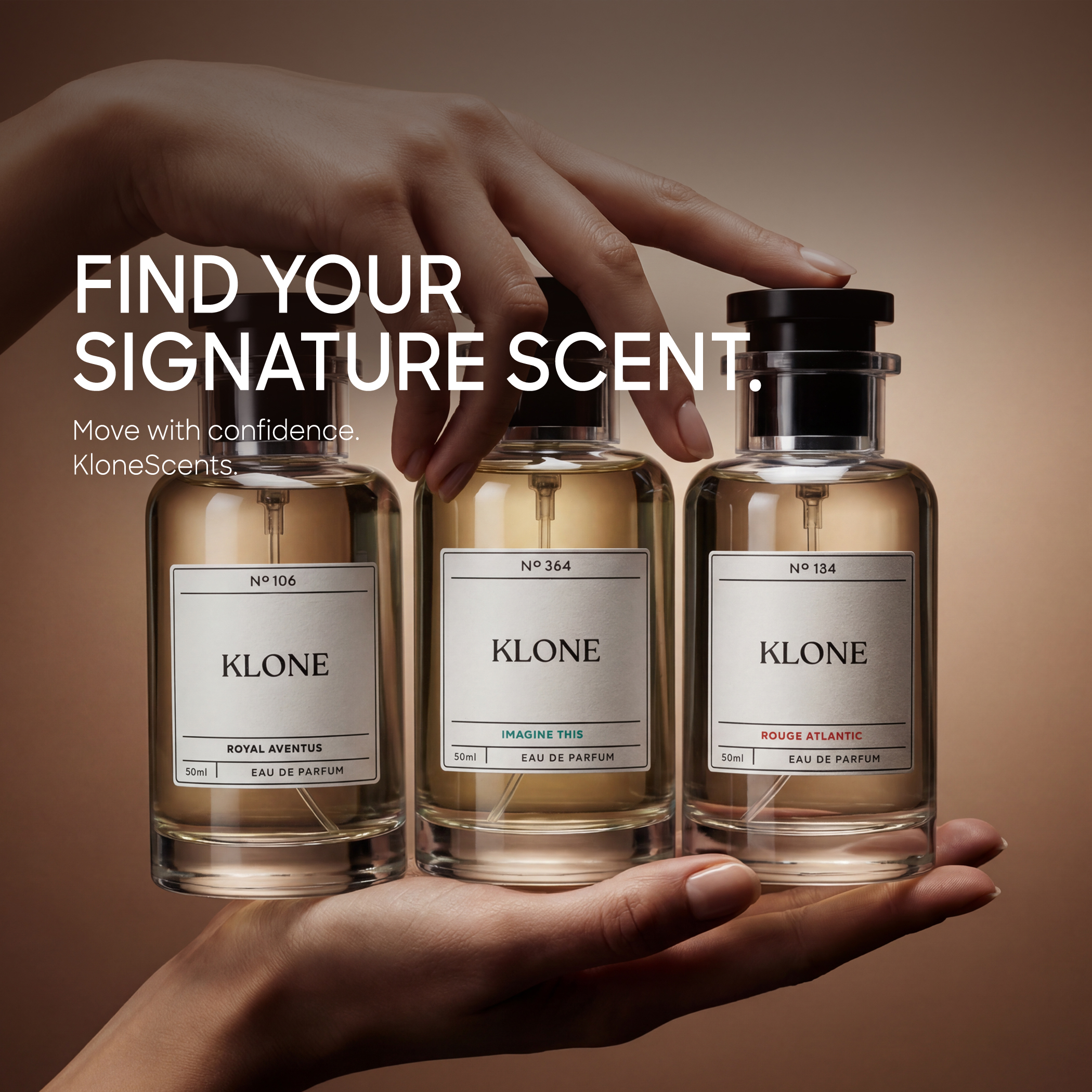 Klone Scents Facebook ad