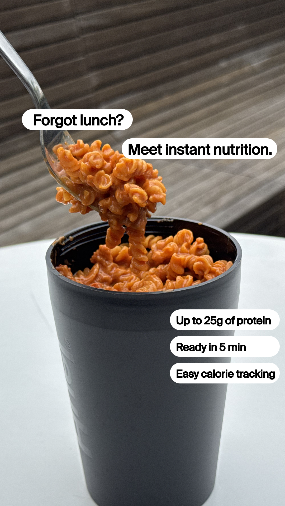 Huel Facebook ad