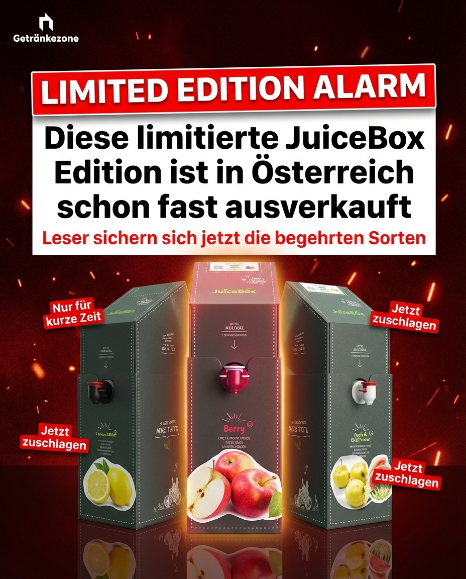 Getränkezone Facebook ad: Über 1.000.000 verkaufte Boxen!