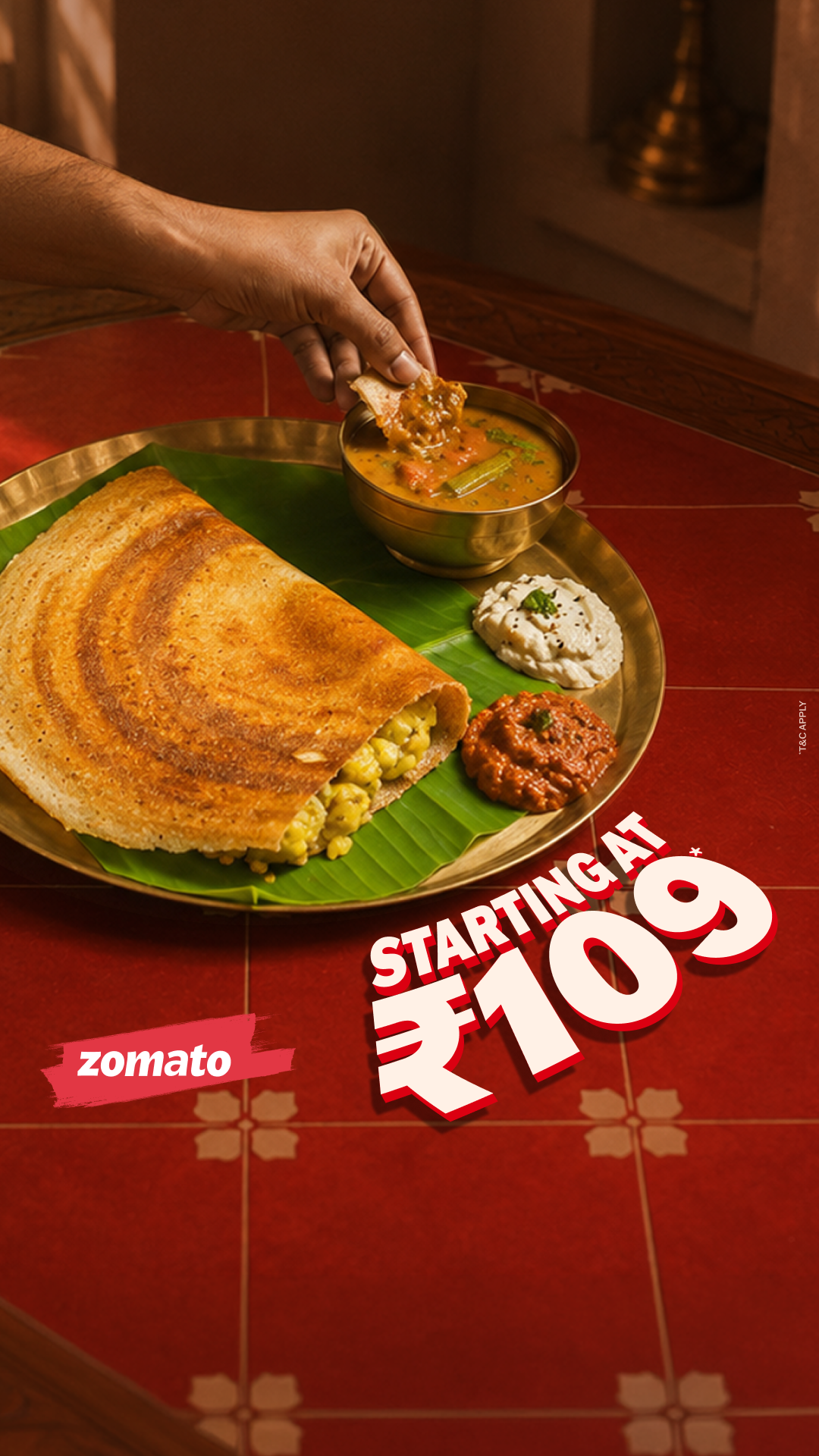 Zomato Facebook ad