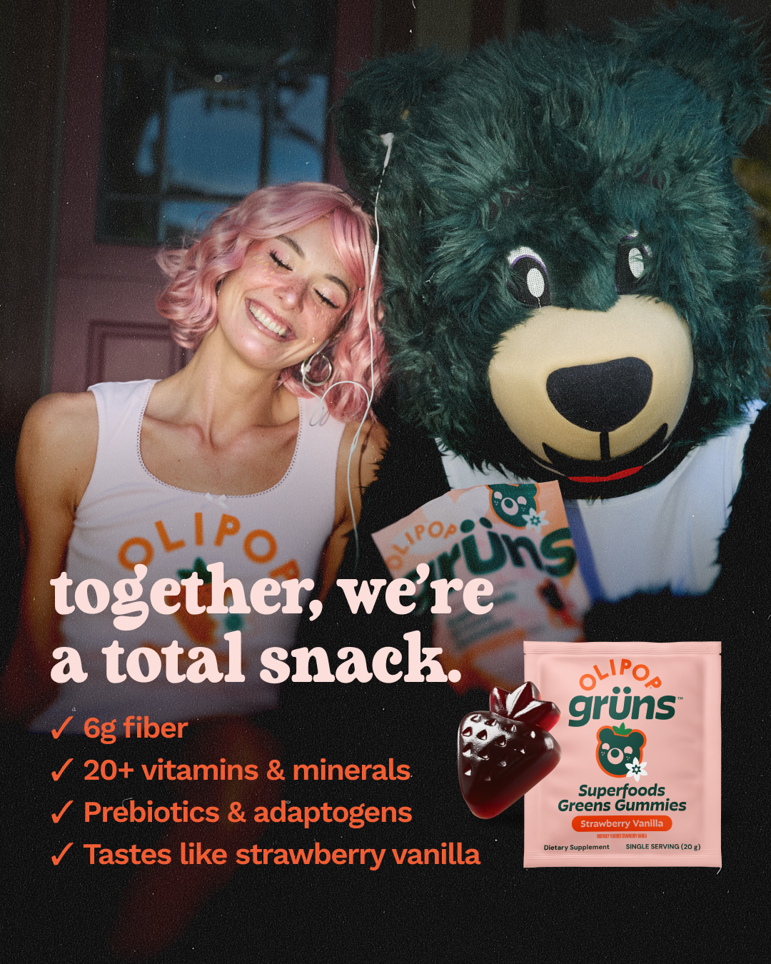 Grüns Facebook ad