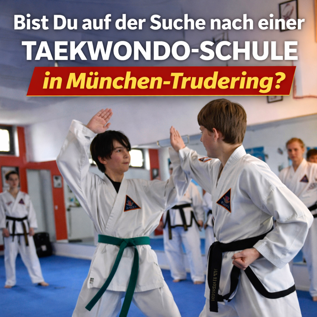 Selbstverteidigung München-Trudering MyKampfsport.de Facebook ad: Dein erstes Taekwondo-Training wartet