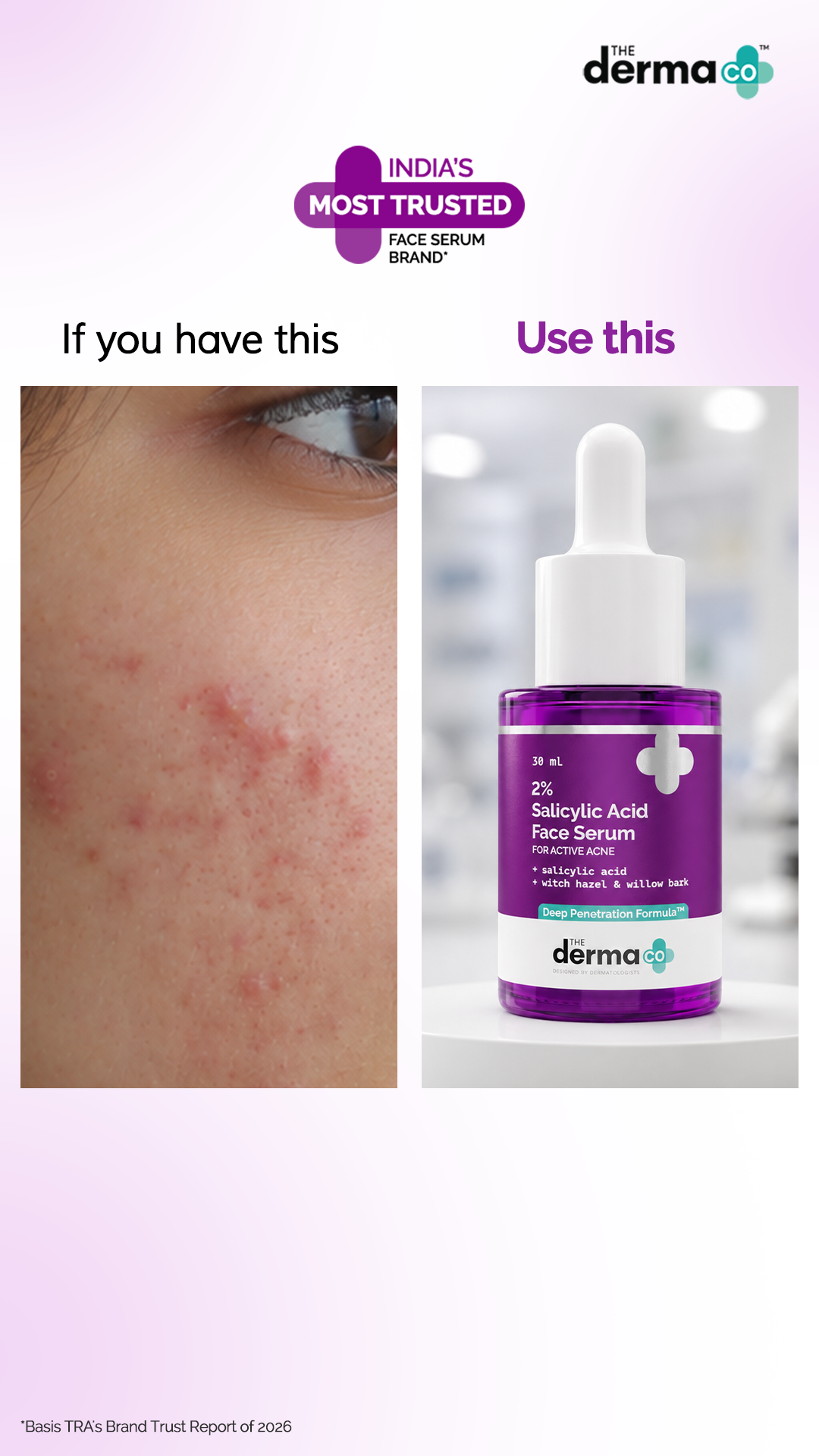 The Derma Co. Facebook ad